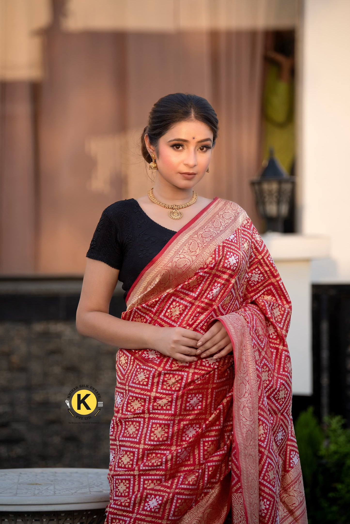 Pure Banarasi Handloom Katan Silk Real Zari Saree