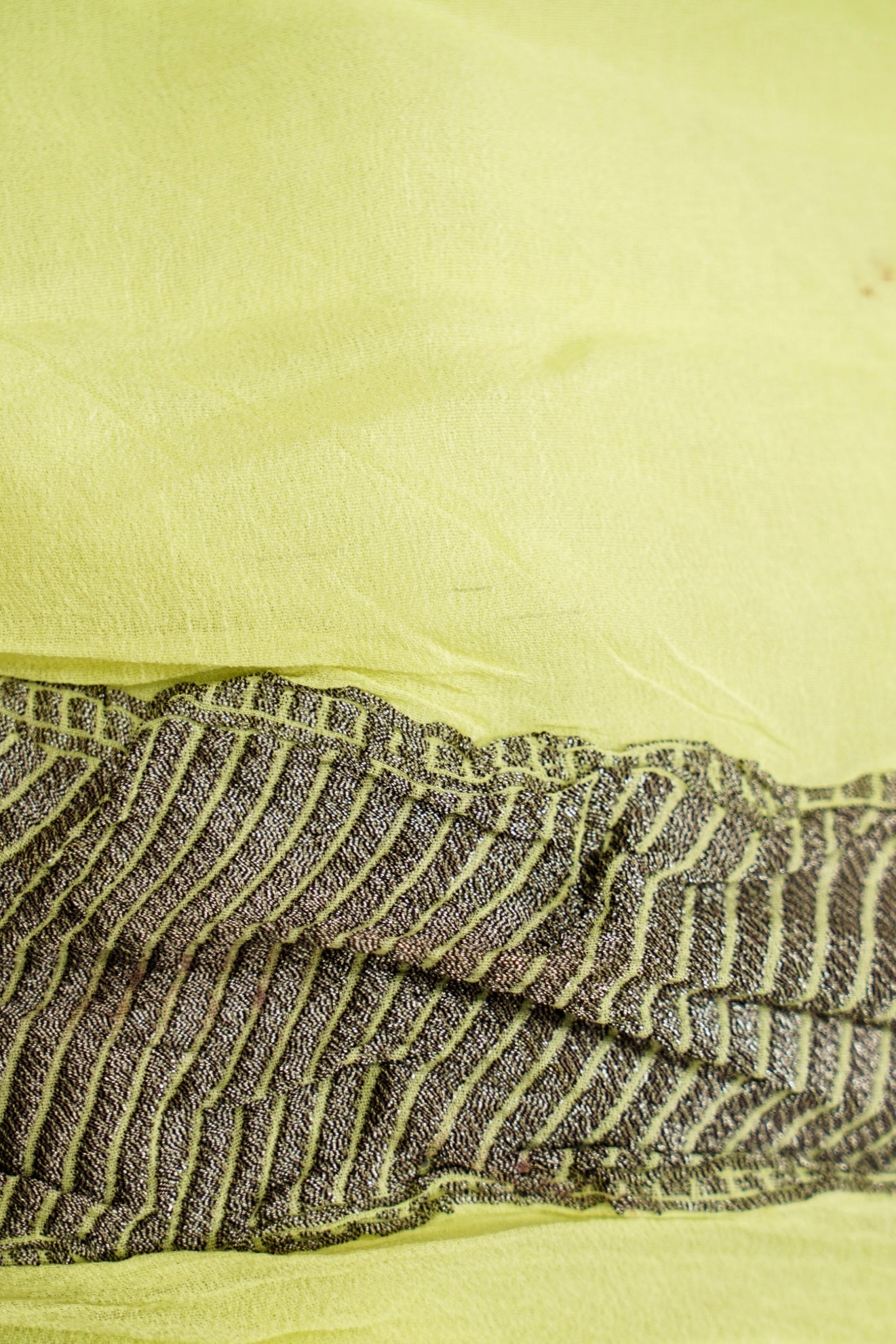 Pure Banarasi Handloom Khaddi Georgette Black Zari Jaal Saree