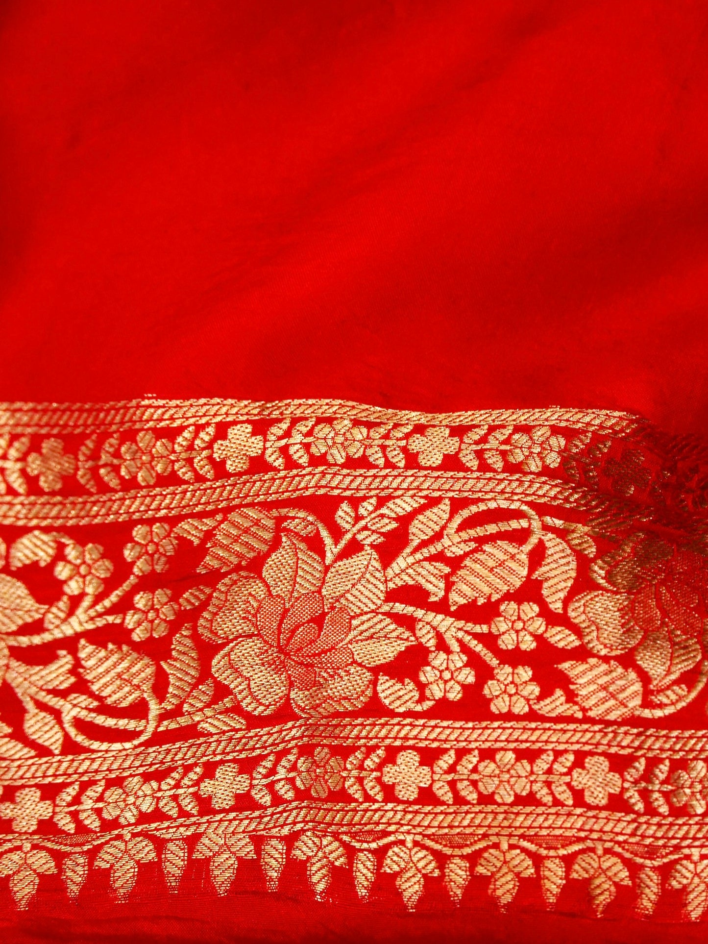 Pure Banarasi Handloom Katan Mashru Saree
