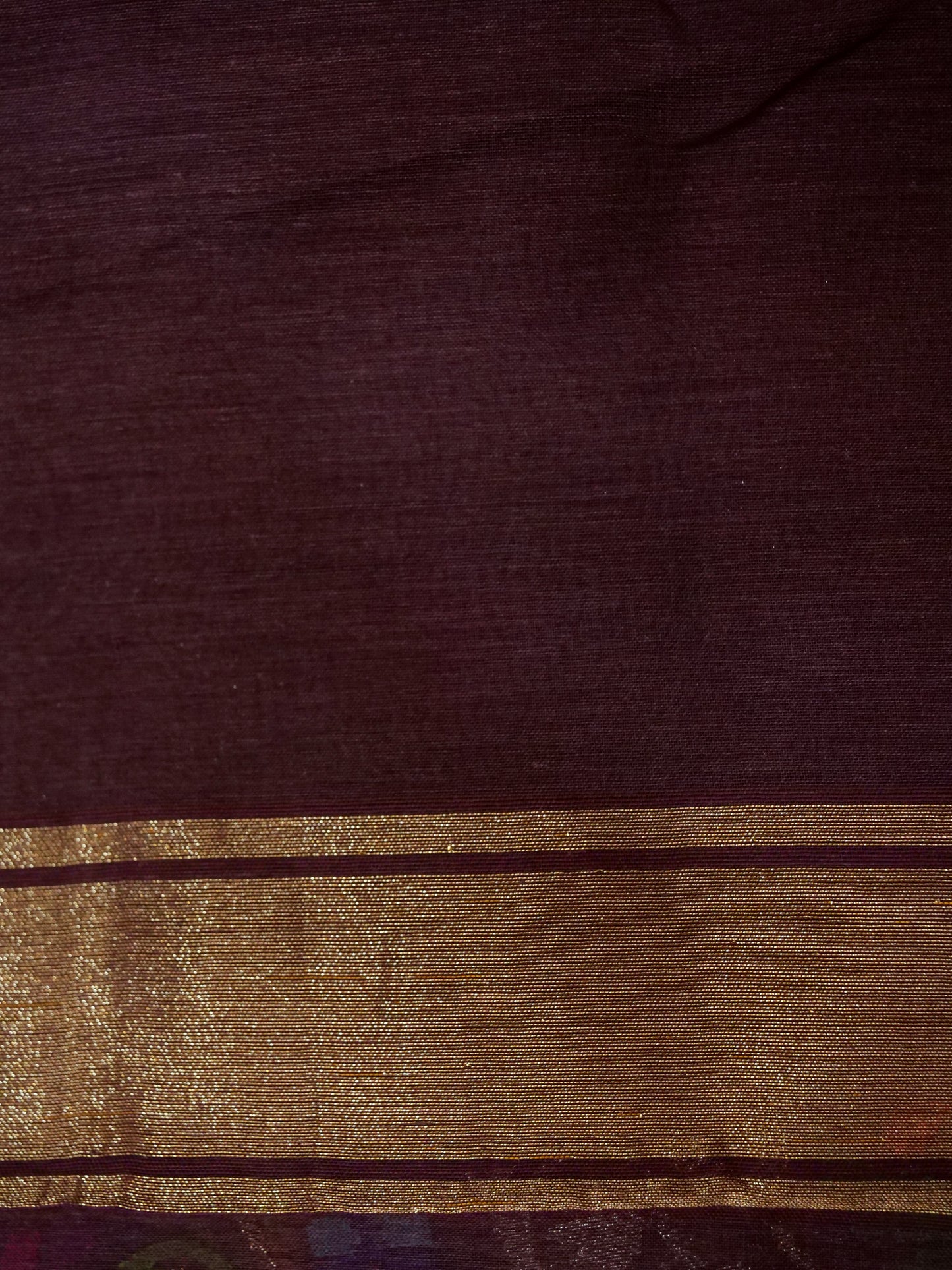 Pure Banarasi Handloom Cotton Jamdani Real Zari Saree