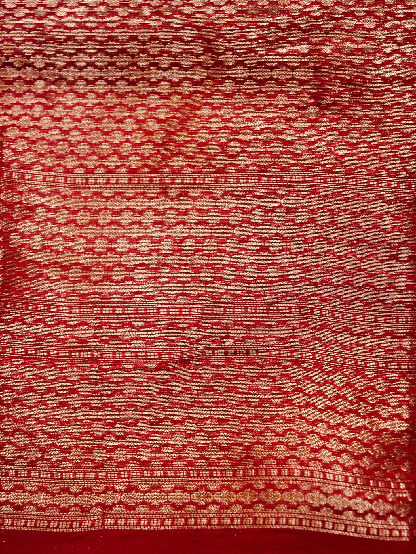 Pure Banarasi Powerloom Chiniya Silk Saree