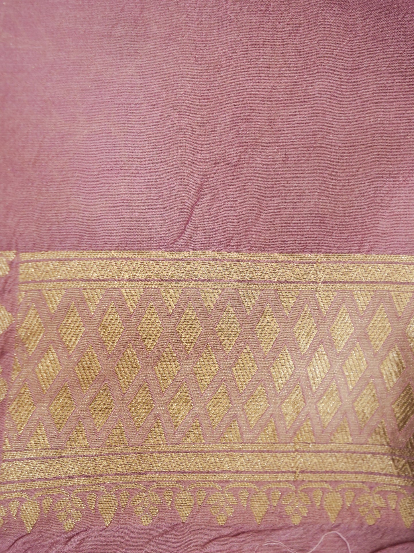 Pure Banarasi Handloom Moonga Georgette Multi Saree
