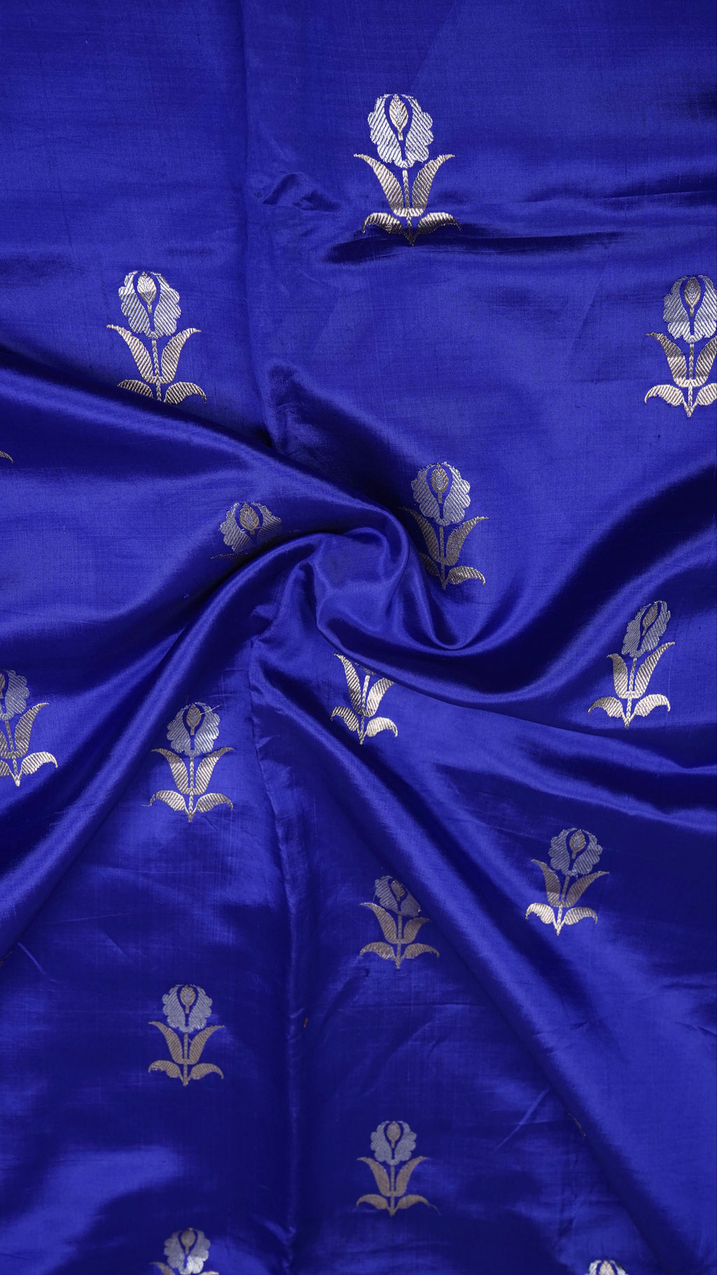 Pure Banarasi Handloom Katan Raw Mango Saree