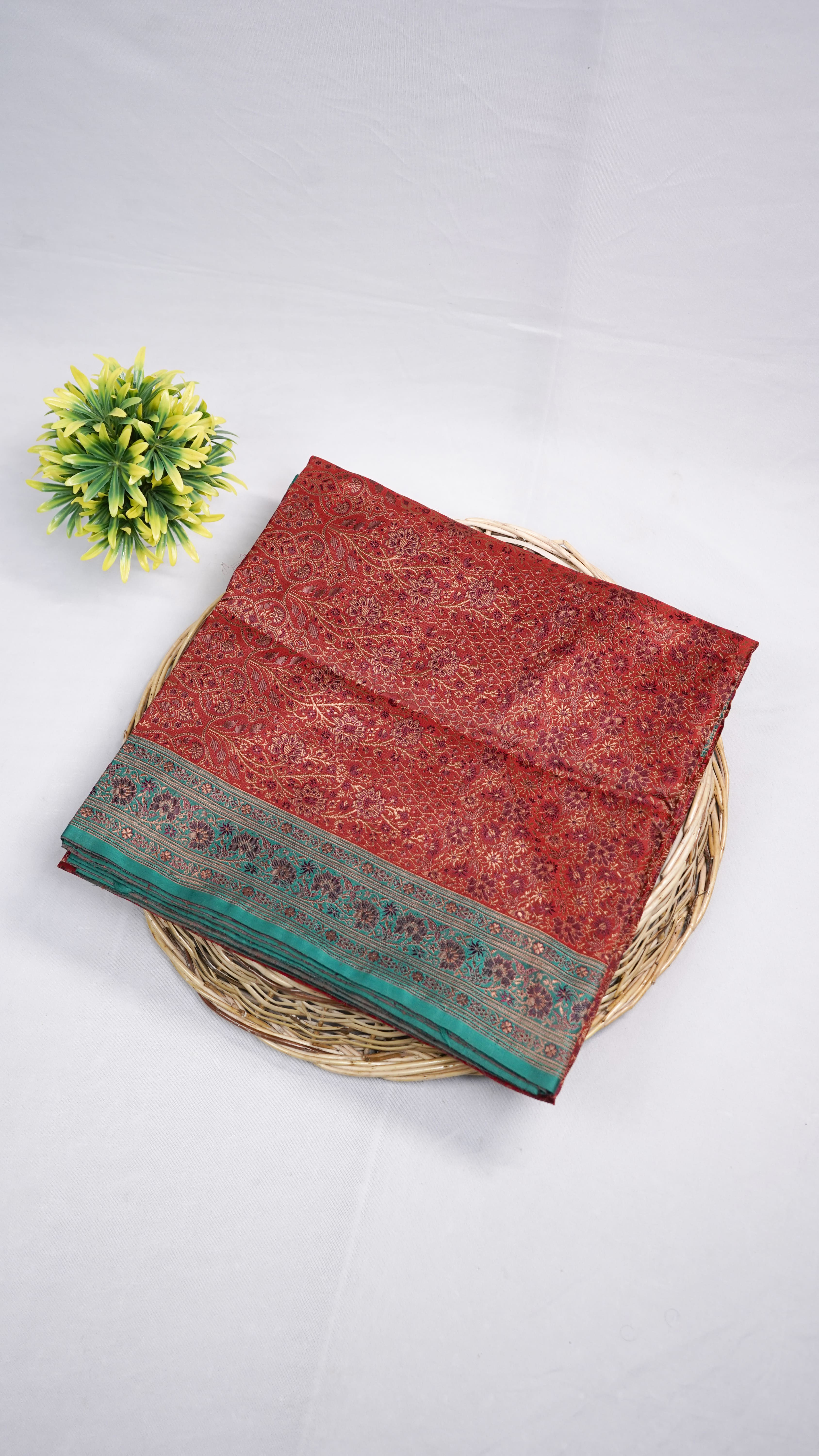 Pure Banarasi Handloom Katan Tanchui Saree