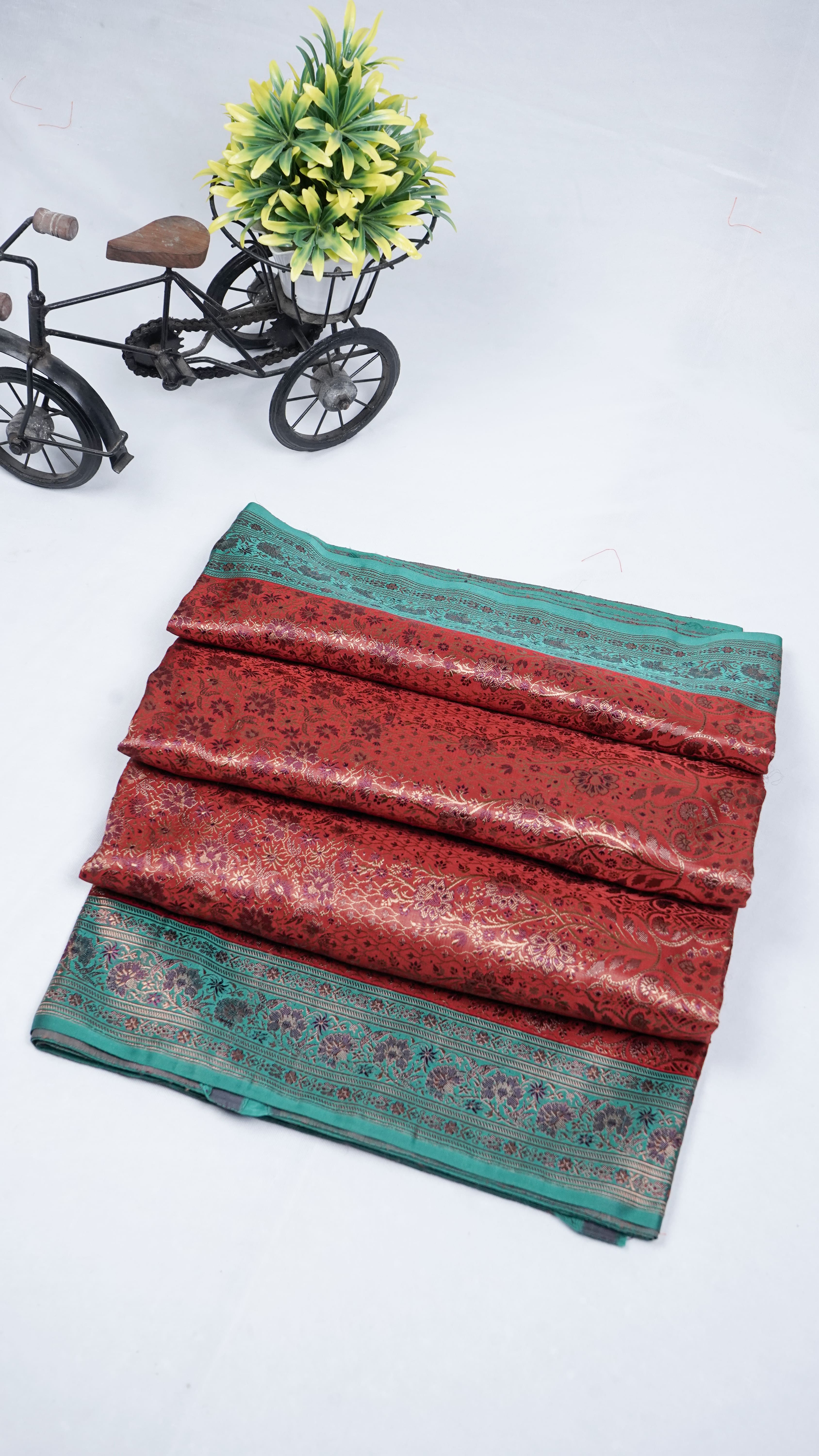 Pure Banarasi Handloom Katan Tanchui Saree