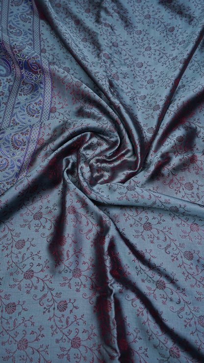 Pure Banarasi Handloom Katan Pashmina Saree