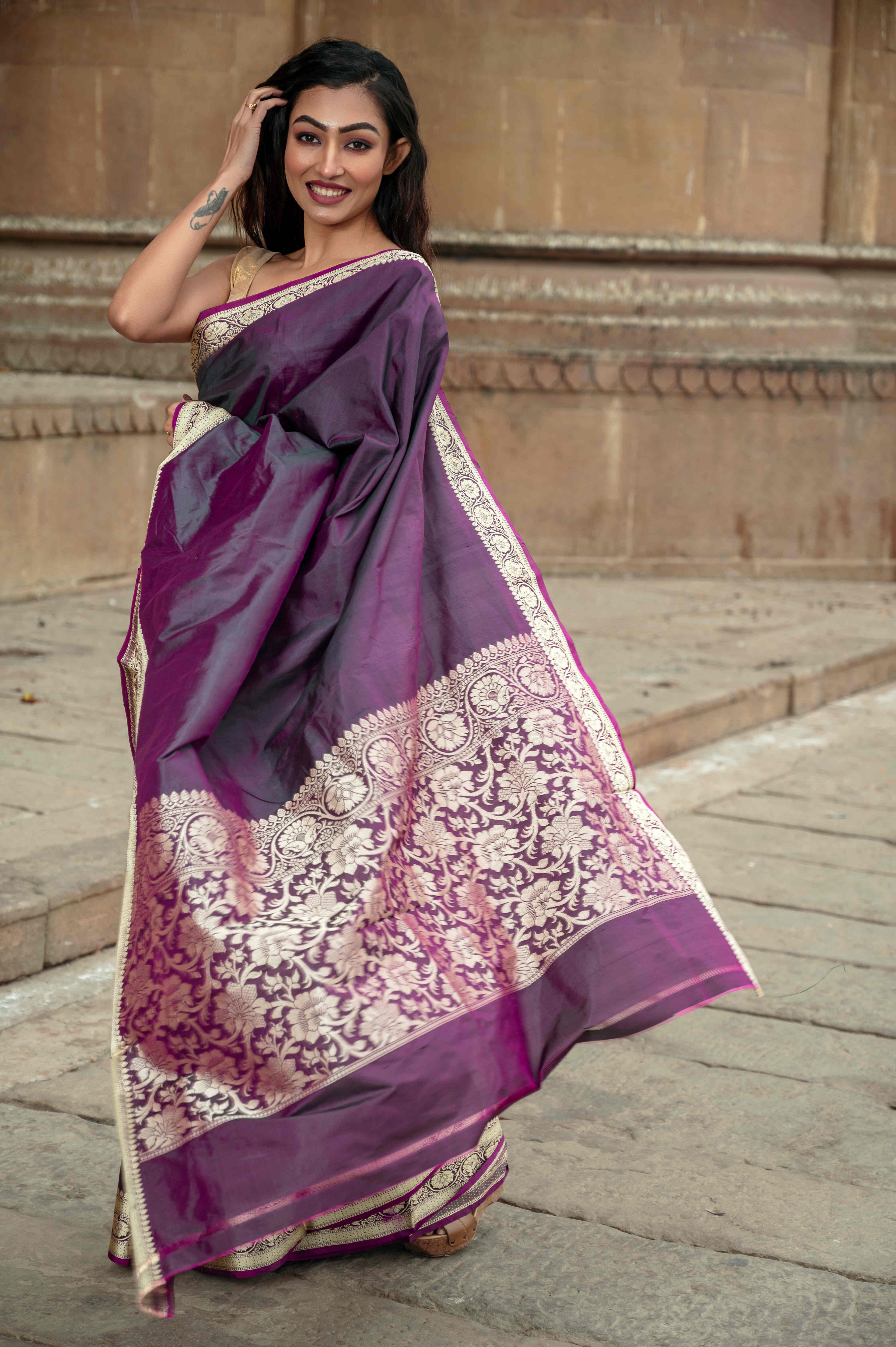 Pure Banarasi Valkalam Saree