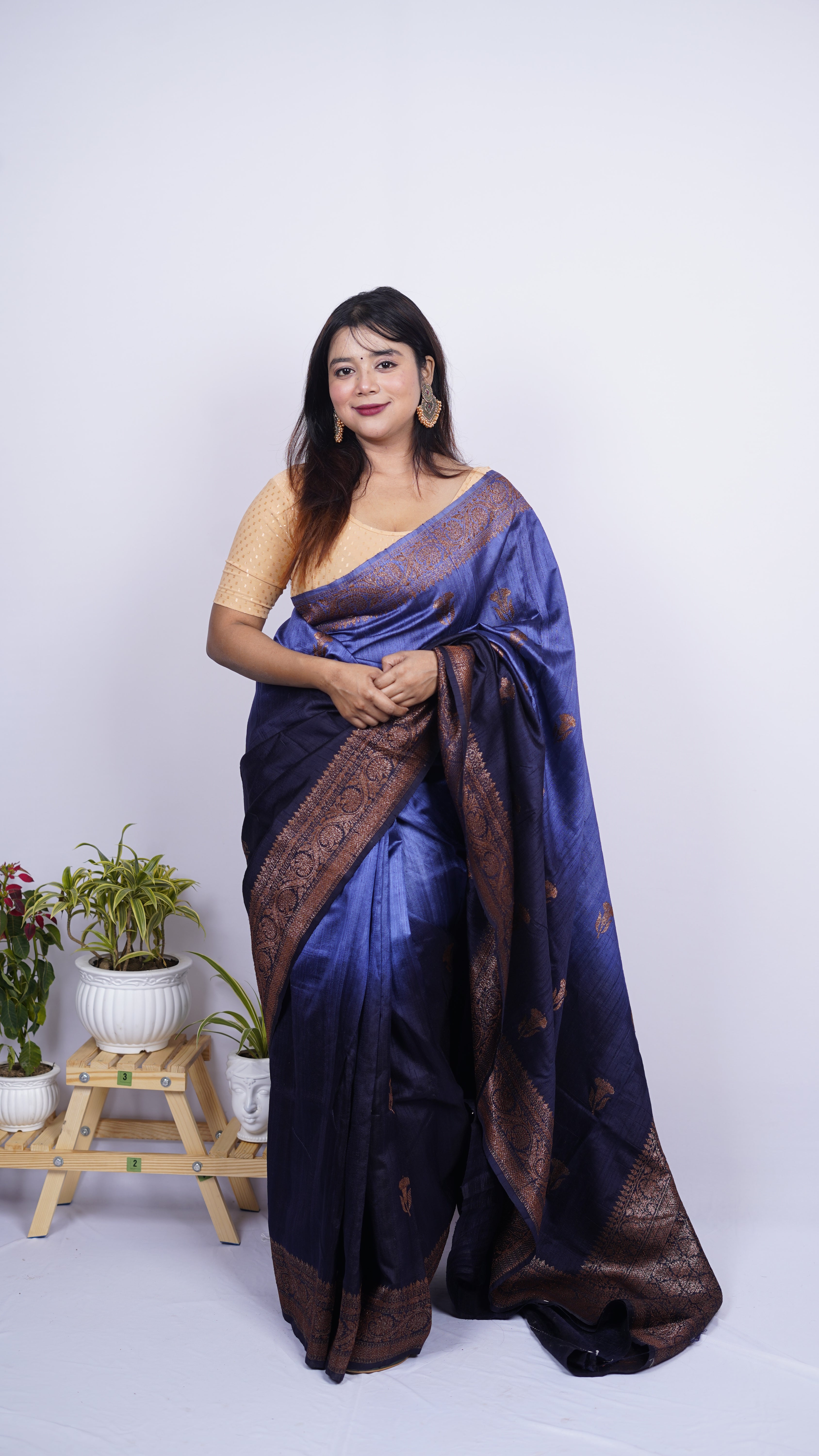 Pure Banarasi Handloom Raw Silk Saree