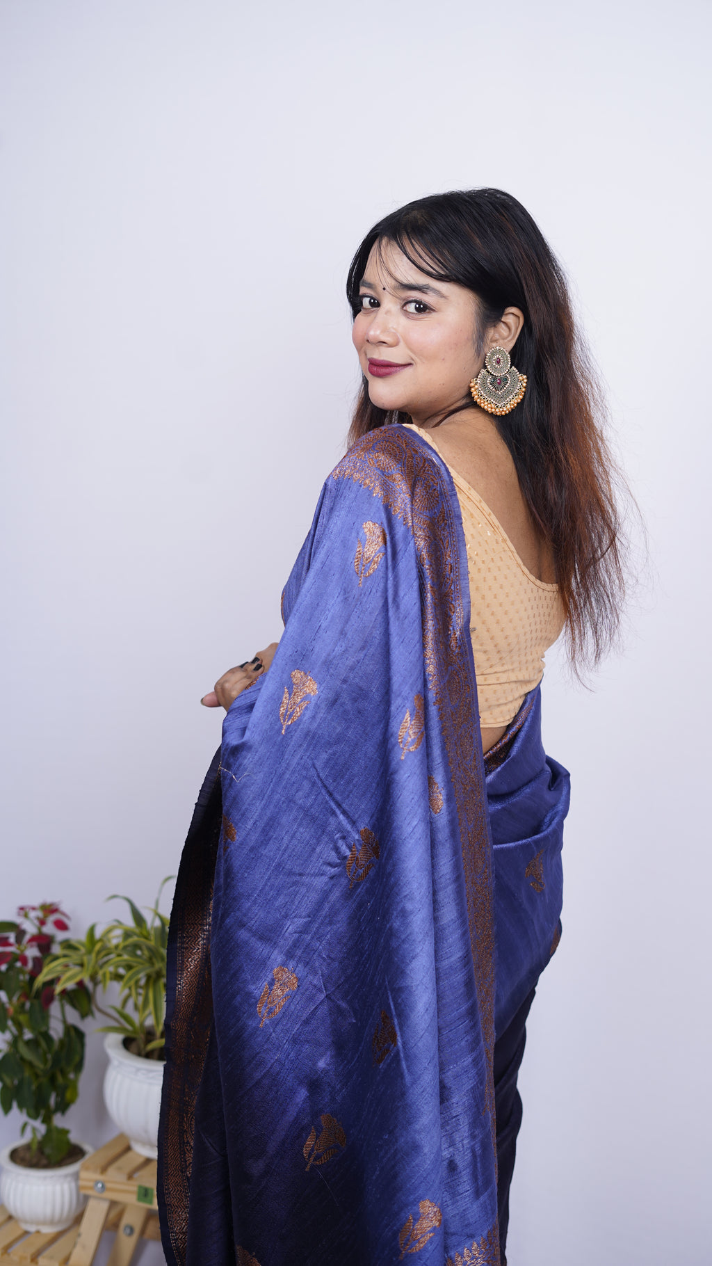 Pure Banarasi Handloom Raw Silk Saree