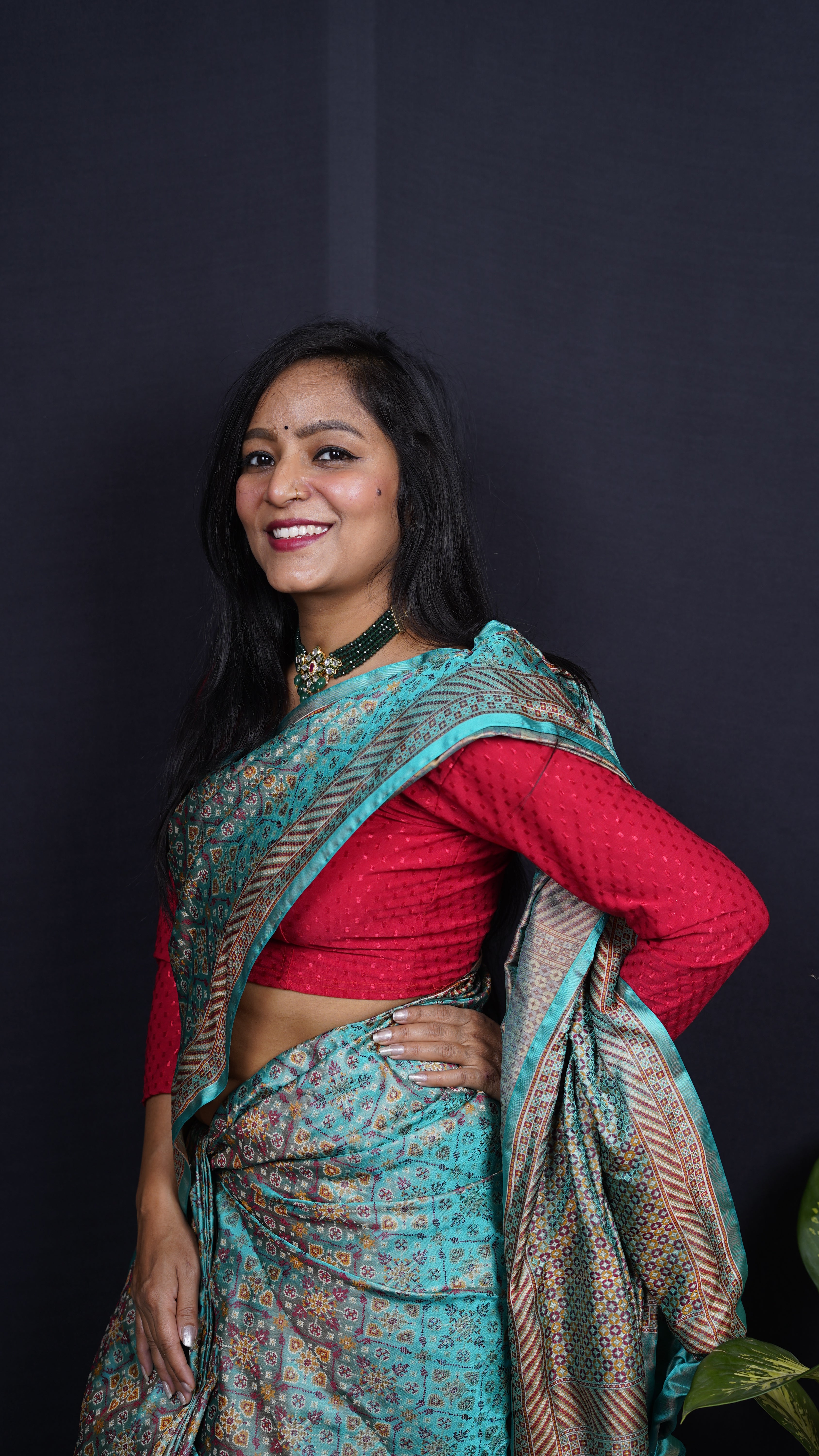Pure Banarasi Handloom Katan Jamawar Saree