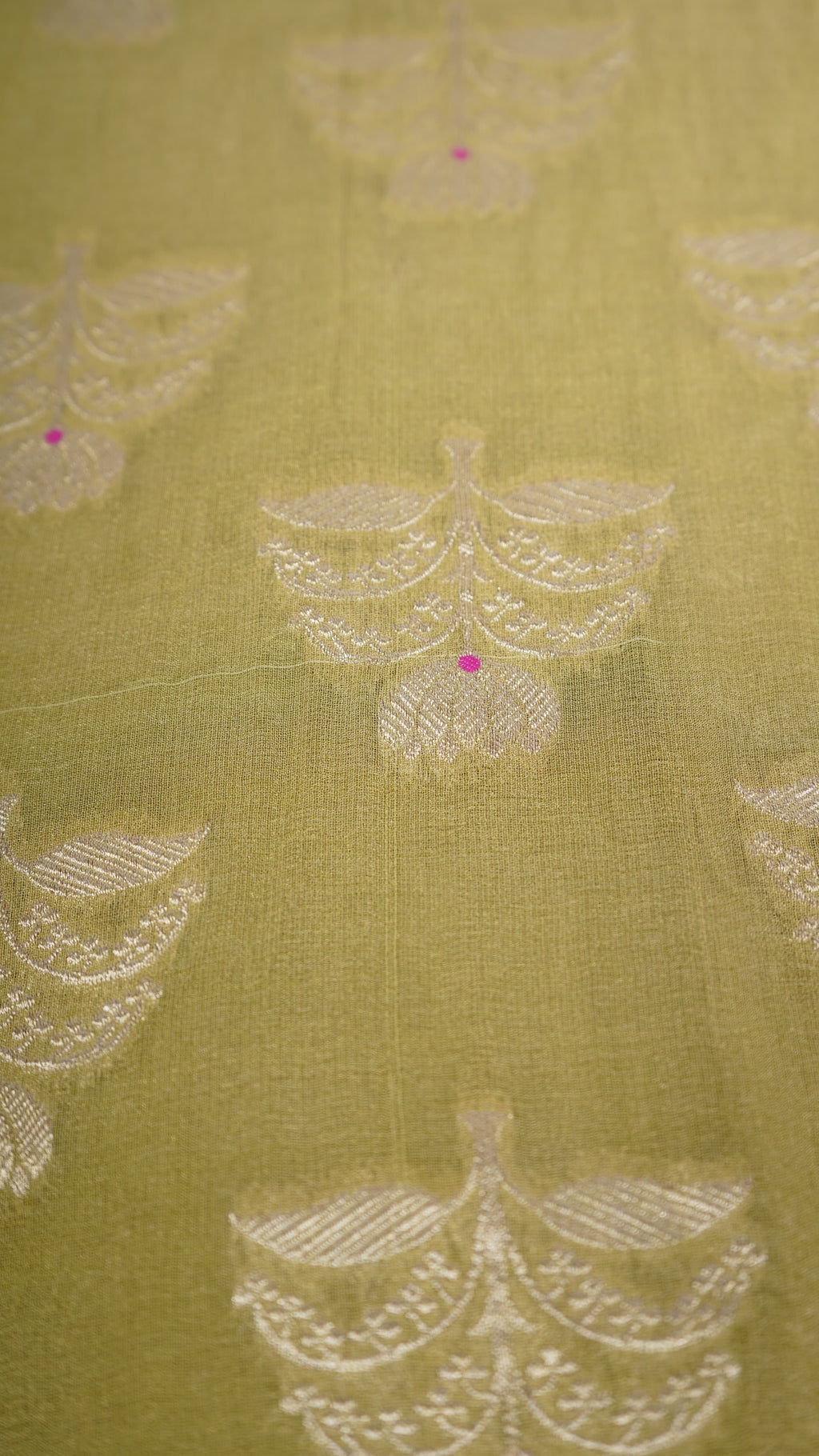 Pure Banarasi Handloom Tissue Georgette Saree