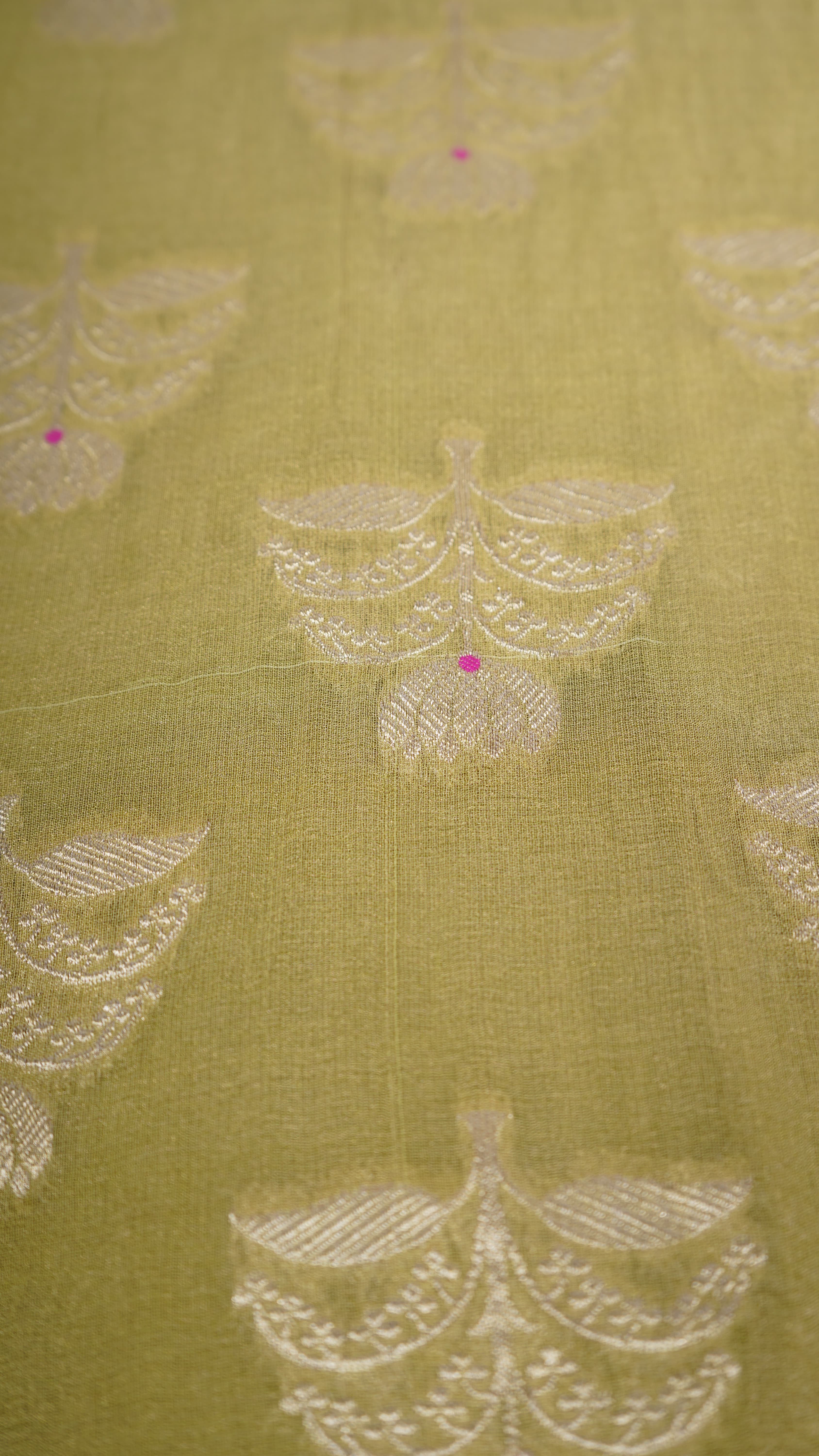Pure Banarasi Handloom Tissue Georgette Saree