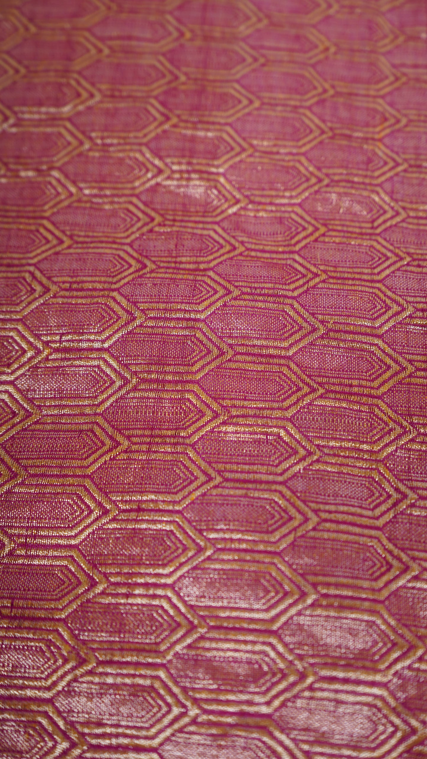 Pure Banarasi Handloom Tussar Georgette Plain Saree