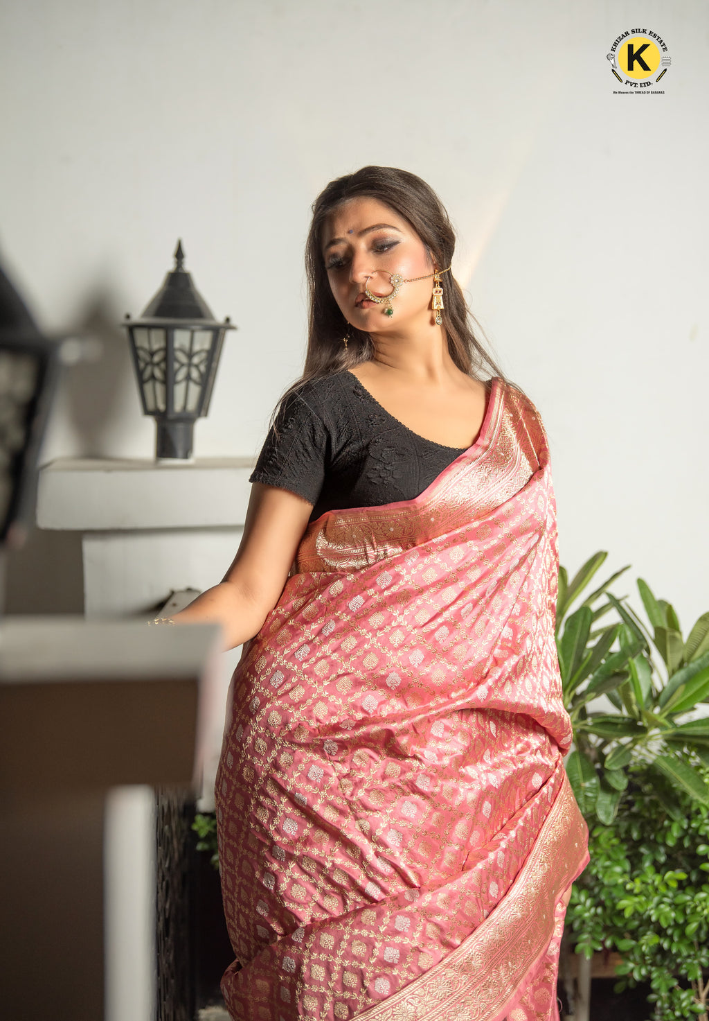 Pure Banarasi Handloom Katan Silk Real Zari Saree