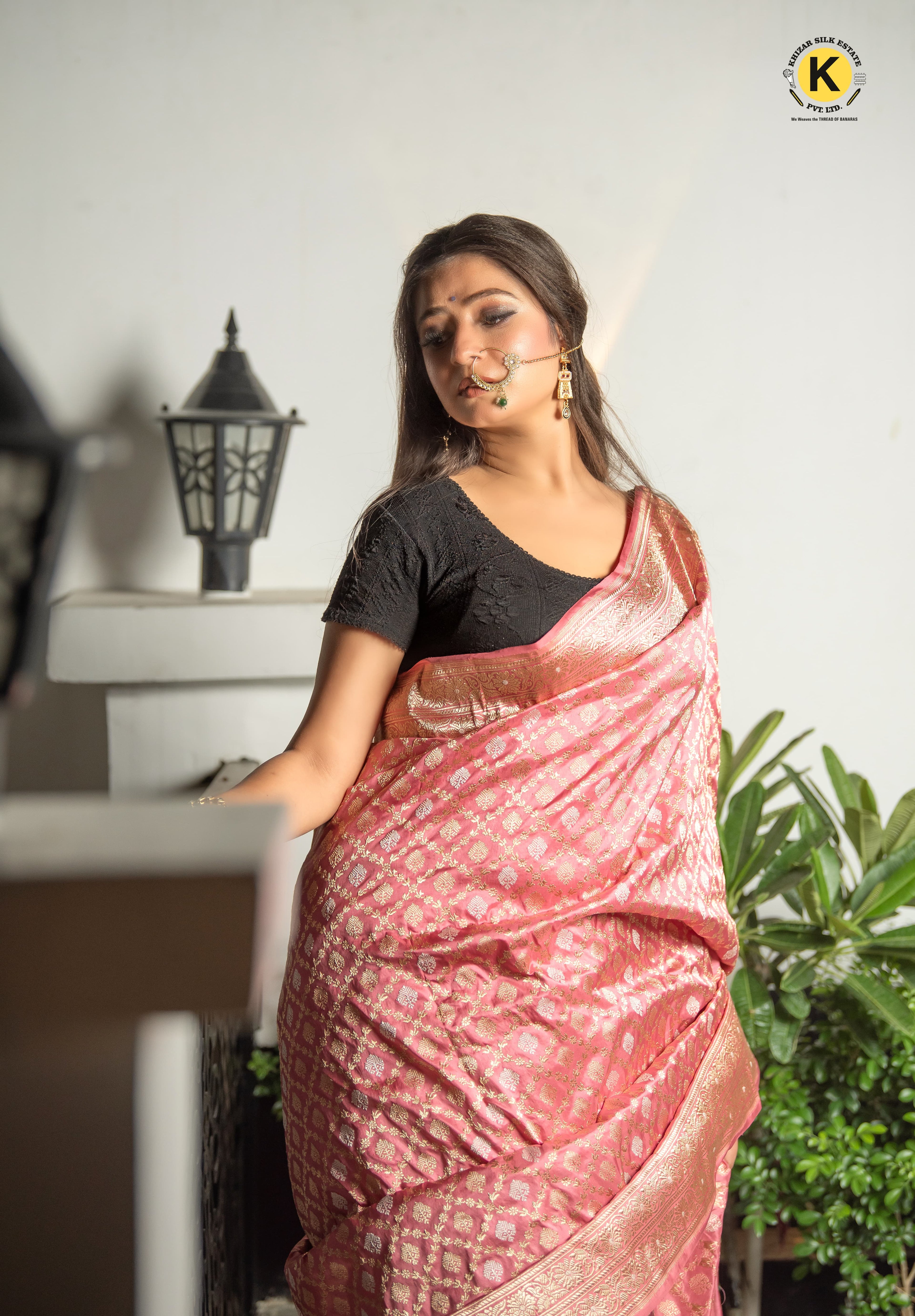 Pure Banarasi Handloom Katan Silk Real Zari Saree