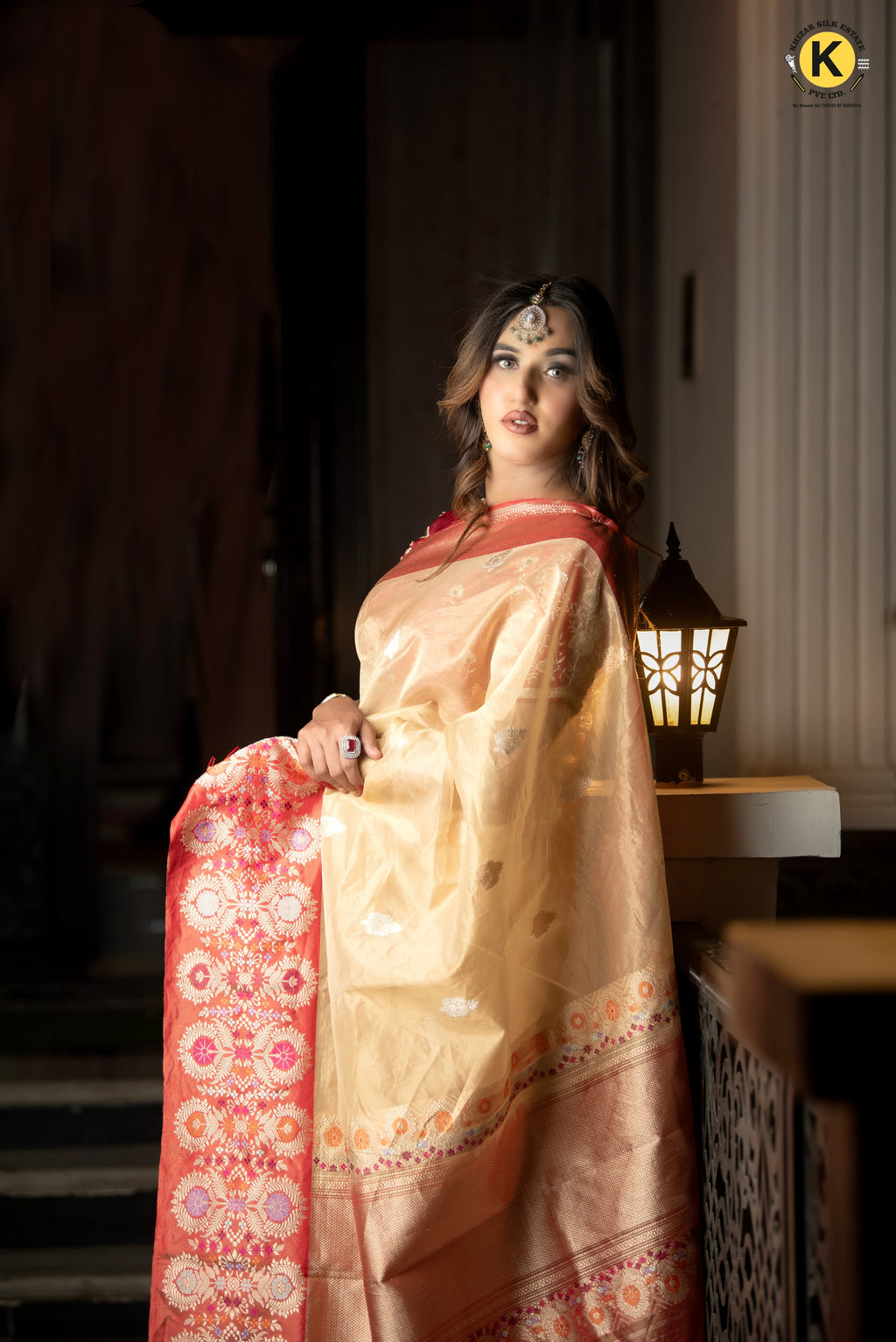 Pure Banarasi Handloom Tissue Katan Saree