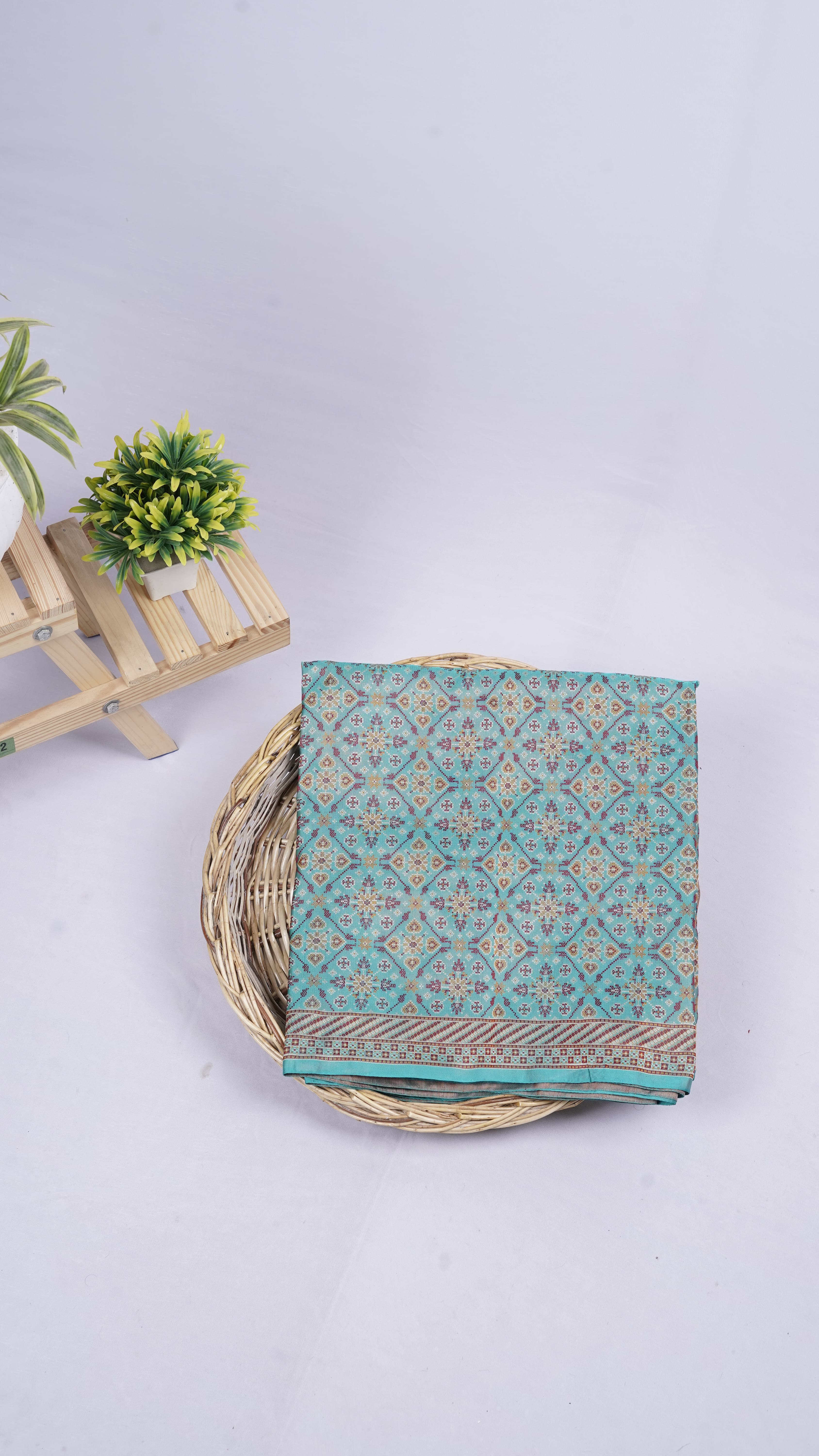 Pure Banarasi Handloom Katan Jamawar Saree