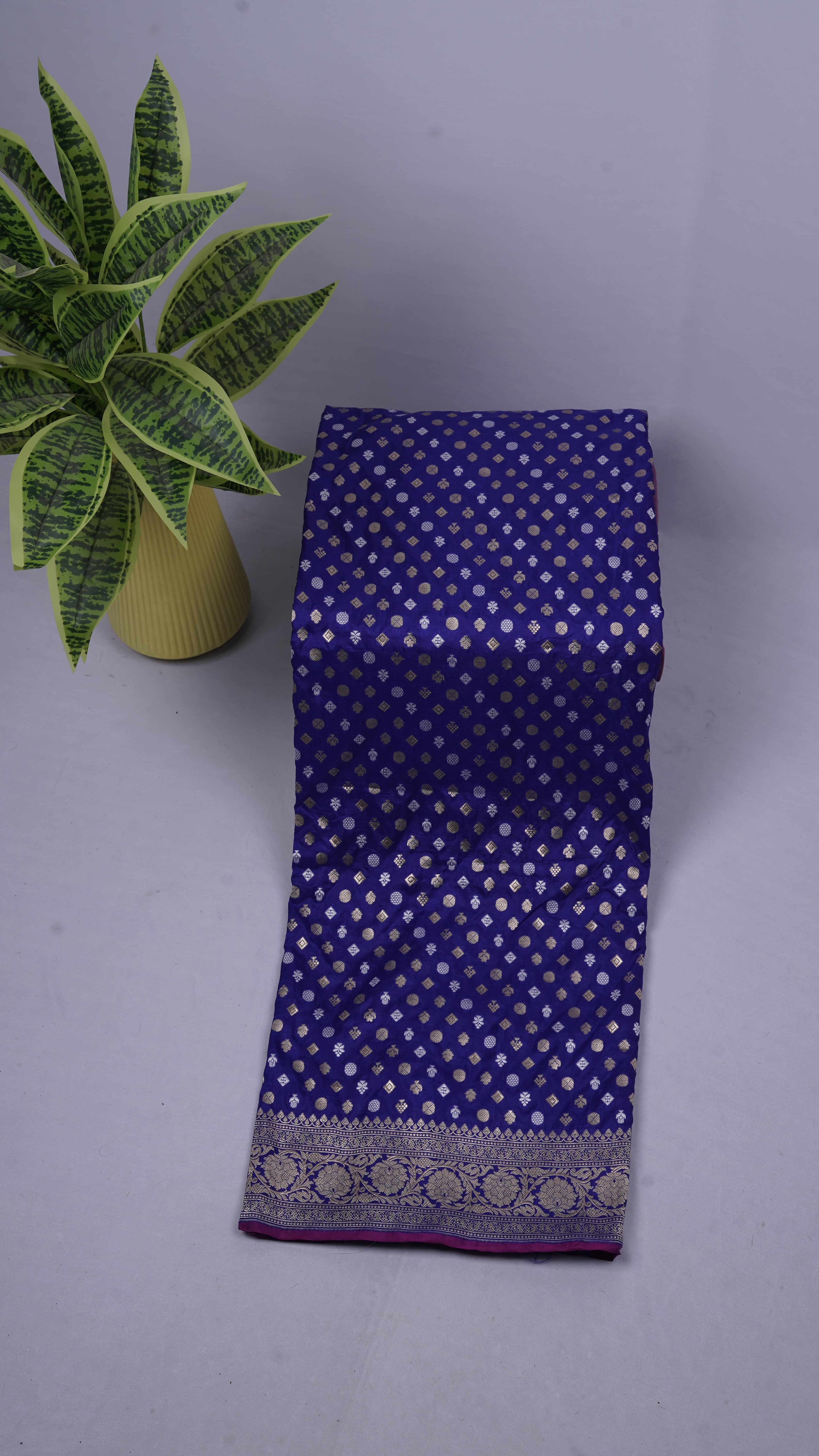 Pure Banarasi Handloom Katan Rupa Sona Patola Saree