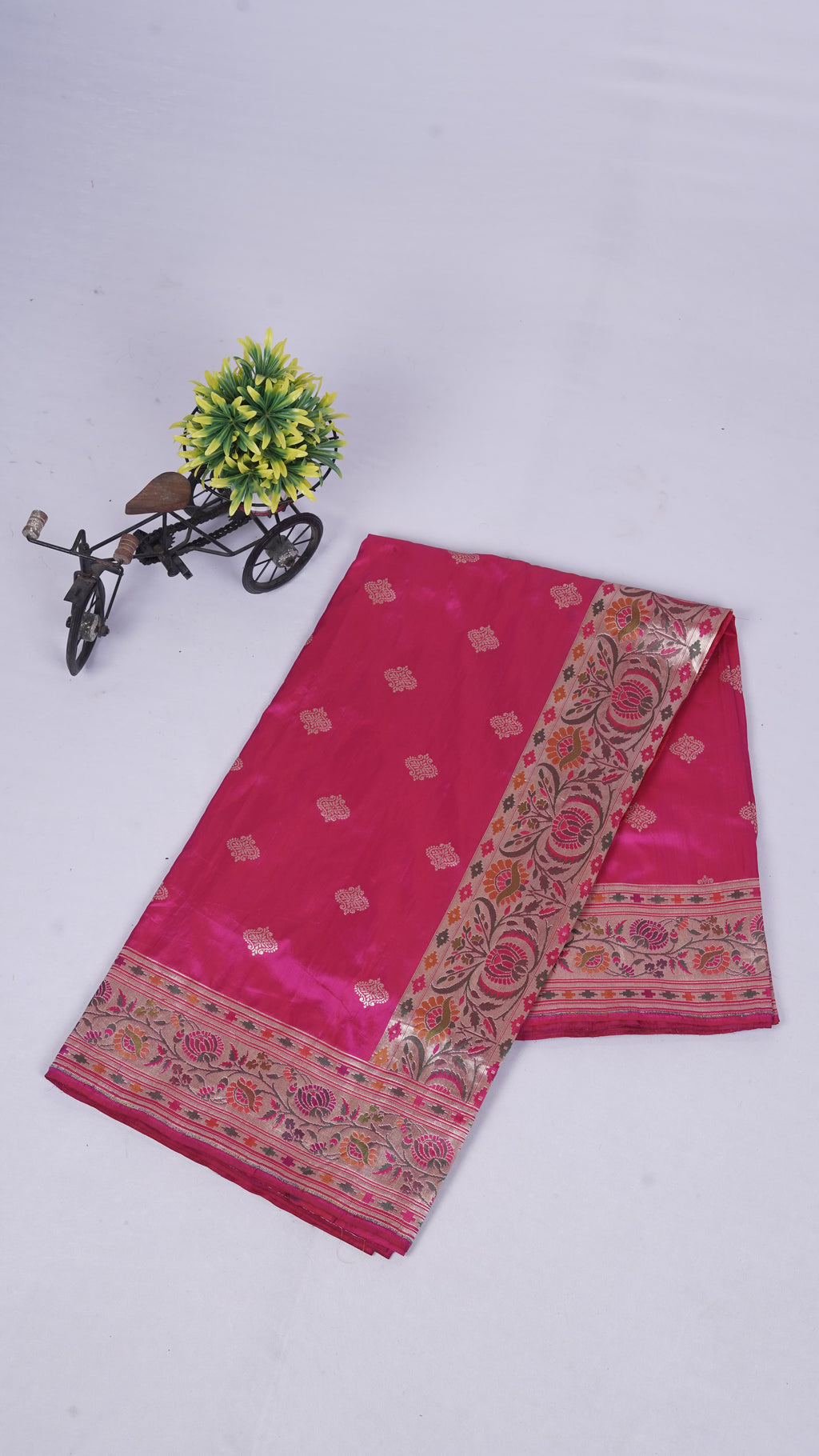 Pure Banarasi Handloom Katan Paithani Saree