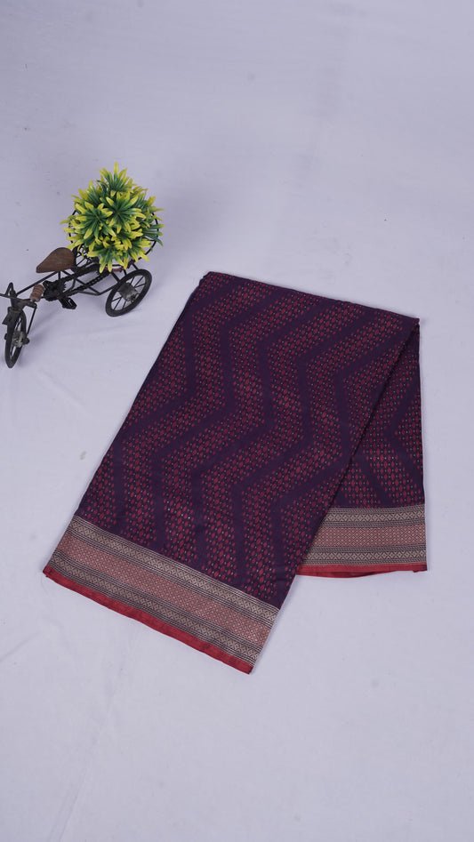 Pure Banarasi Handloom Katan Georgette Saree