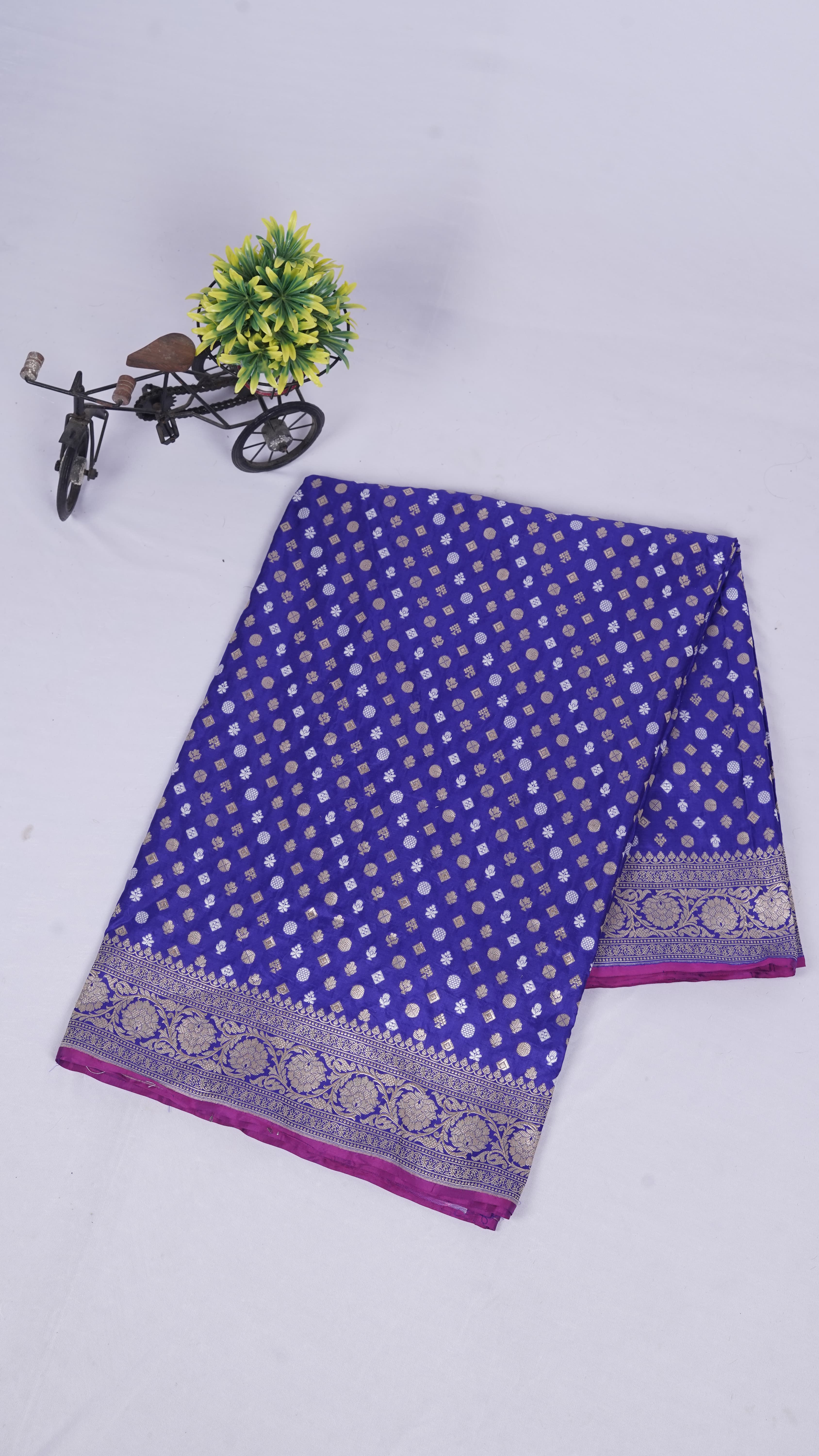 Pure Banarasi Handloom Katan Rupa Sona Patola Saree