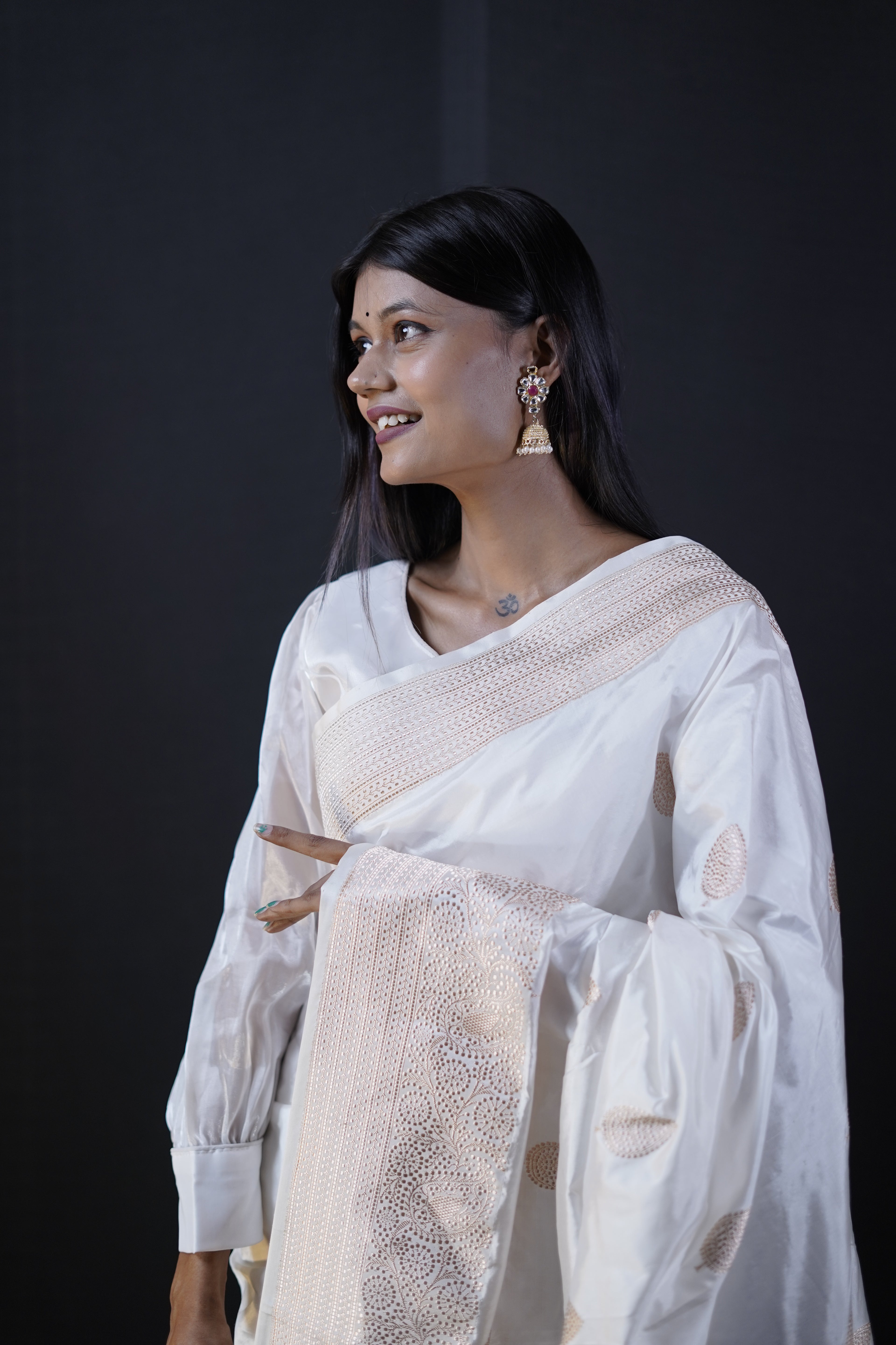 Pure Banarasi Handloom Katan Designer Saree