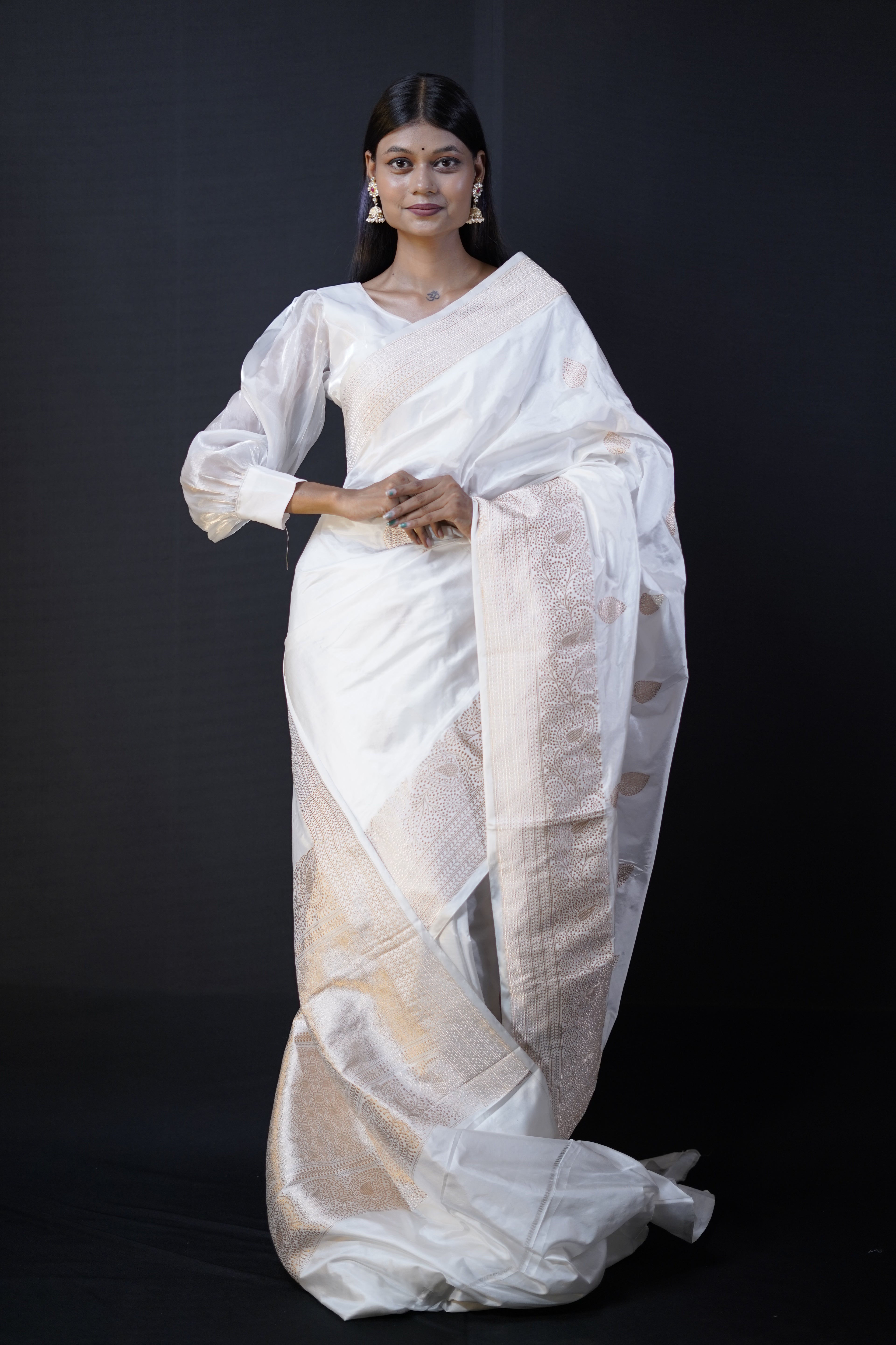 Pure Banarasi Handloom Katan Designer Saree