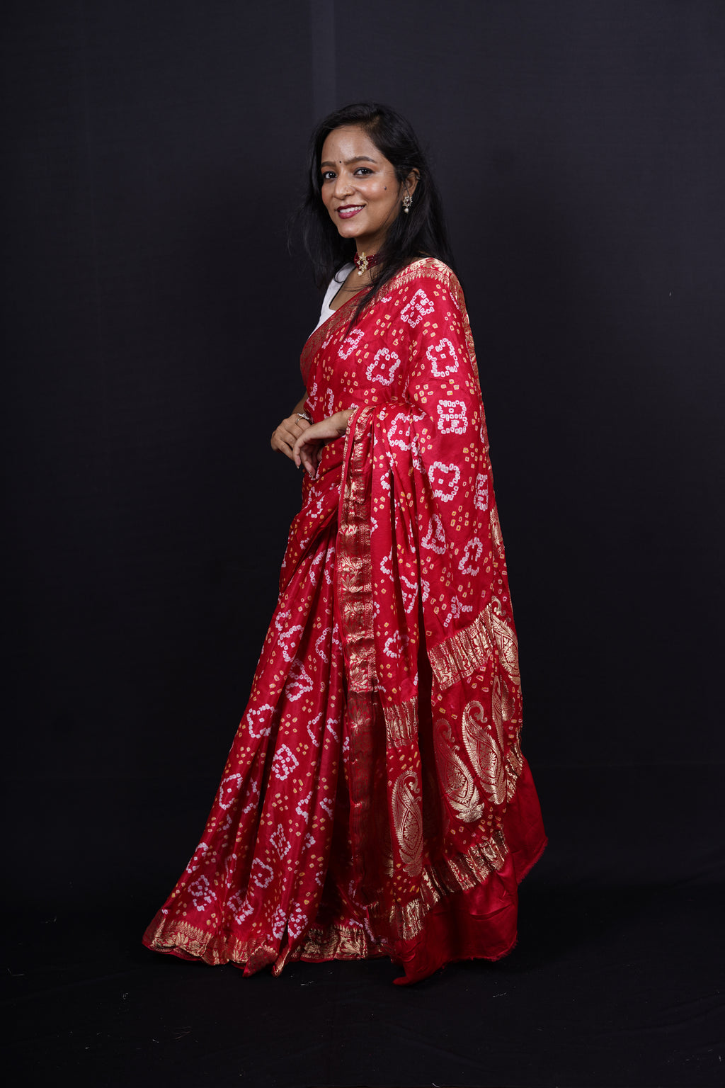 Pure Banarasi Handloom Gaji Silk Saree