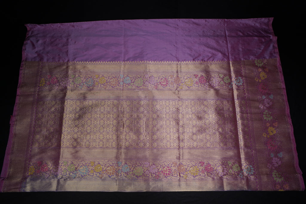 Pure Banarasi Handloom Designer Boota Saree