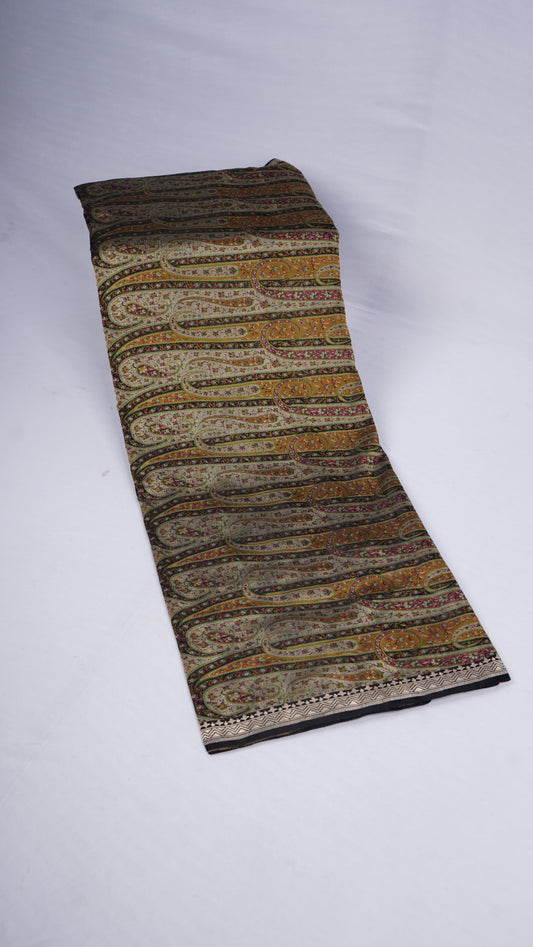 Pure Banarasi Handloom Katan Jamawar Saree