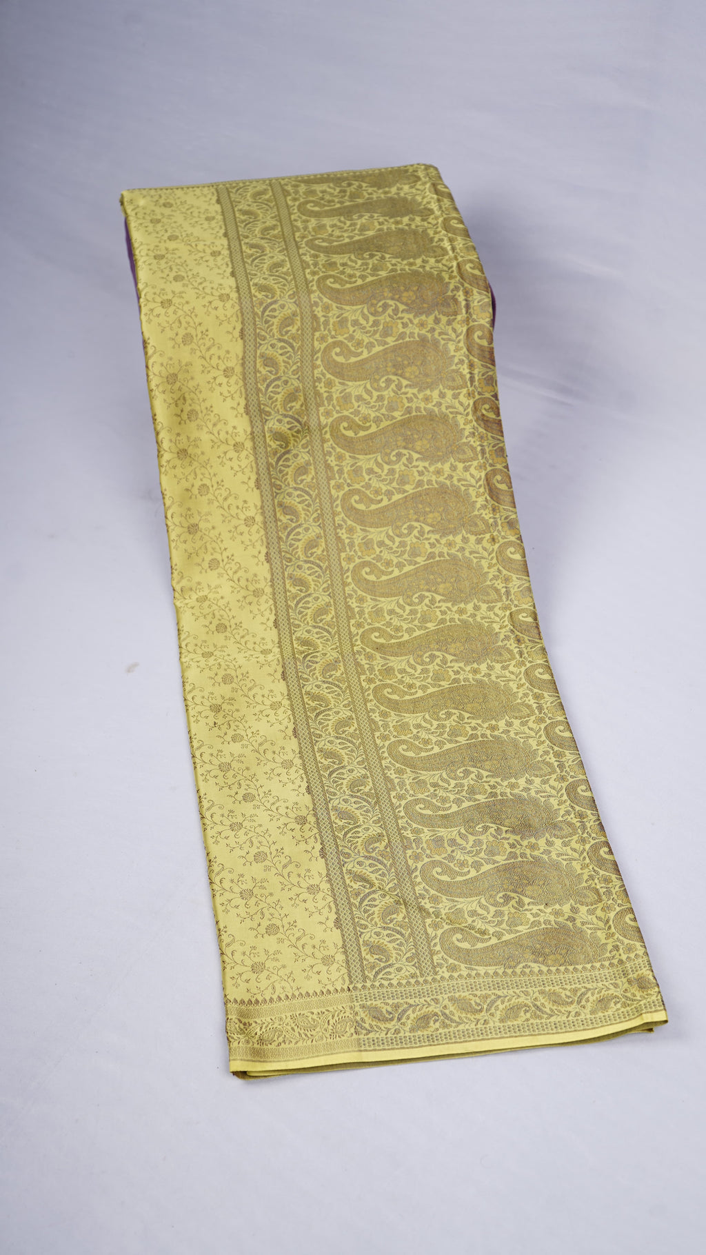 Pure Banarasi Handloom Katan Pashmina Saree