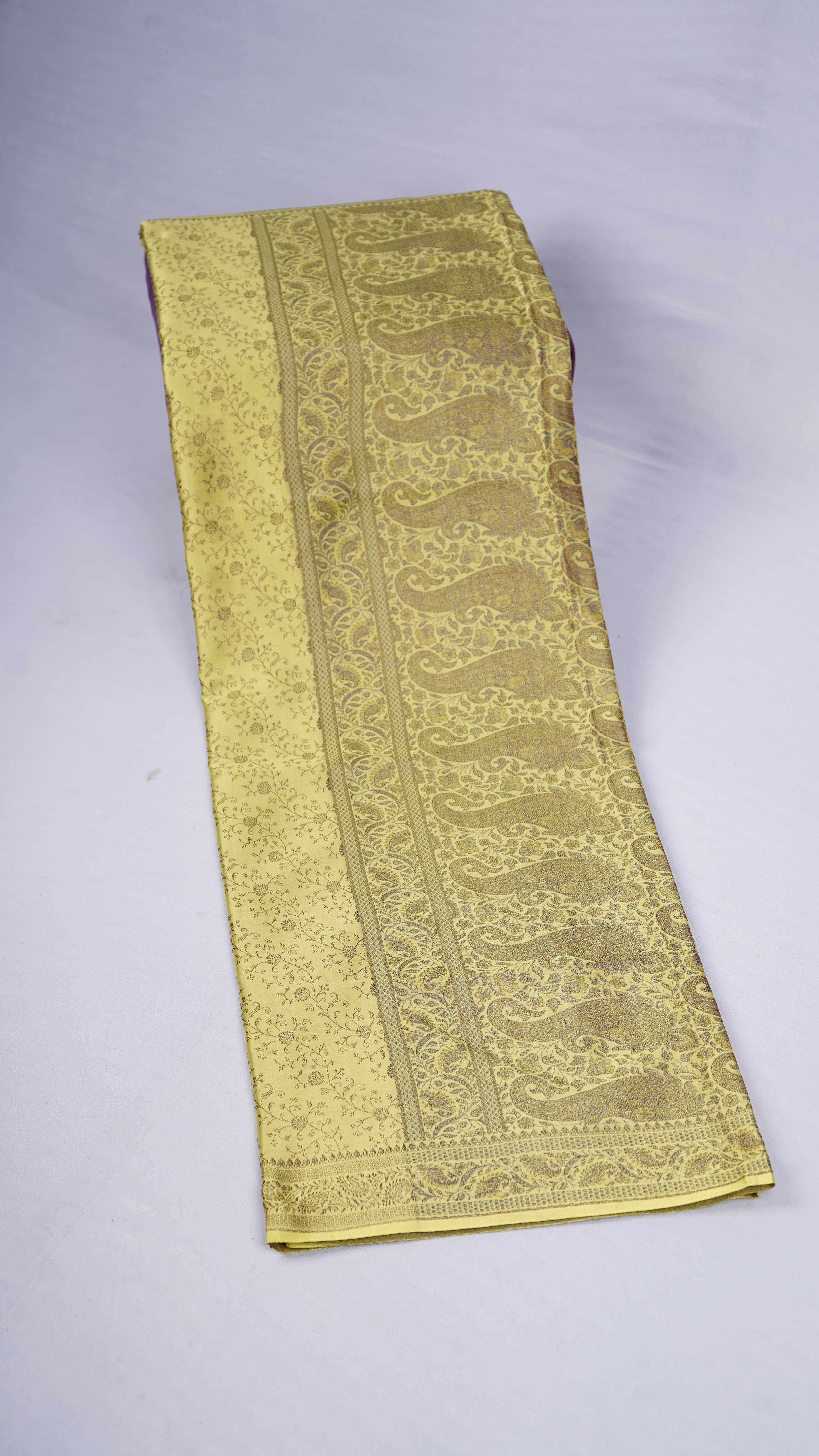 Pure Banarasi Handloom Katan Pashmina Saree