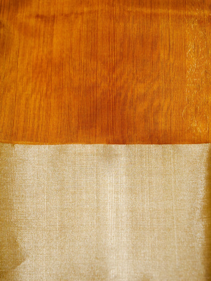 Pure Banarasi Powerloom Chanderi Silk Saree