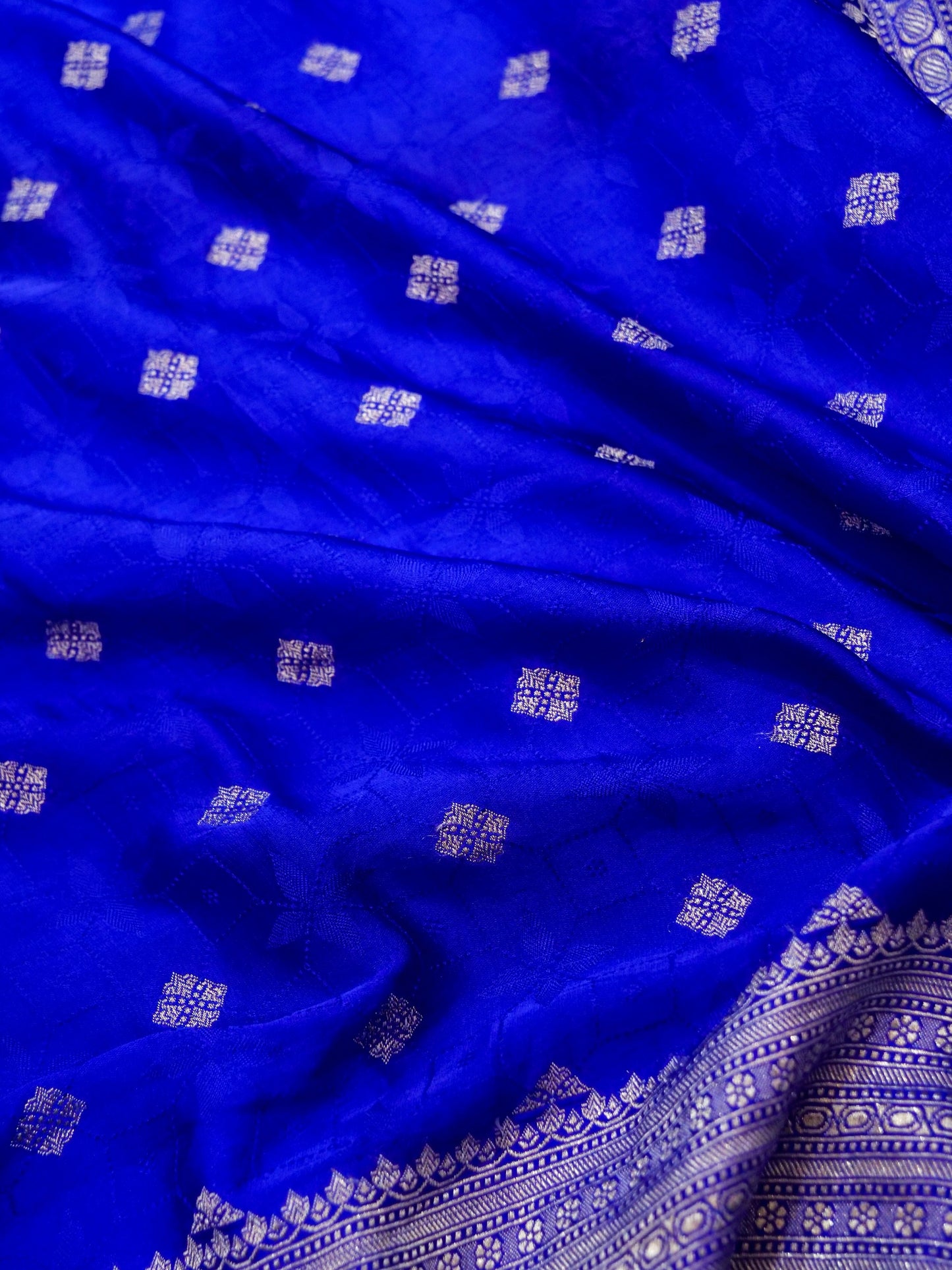 Pure Banarasi Handloom Mashru Tanchui Saree
