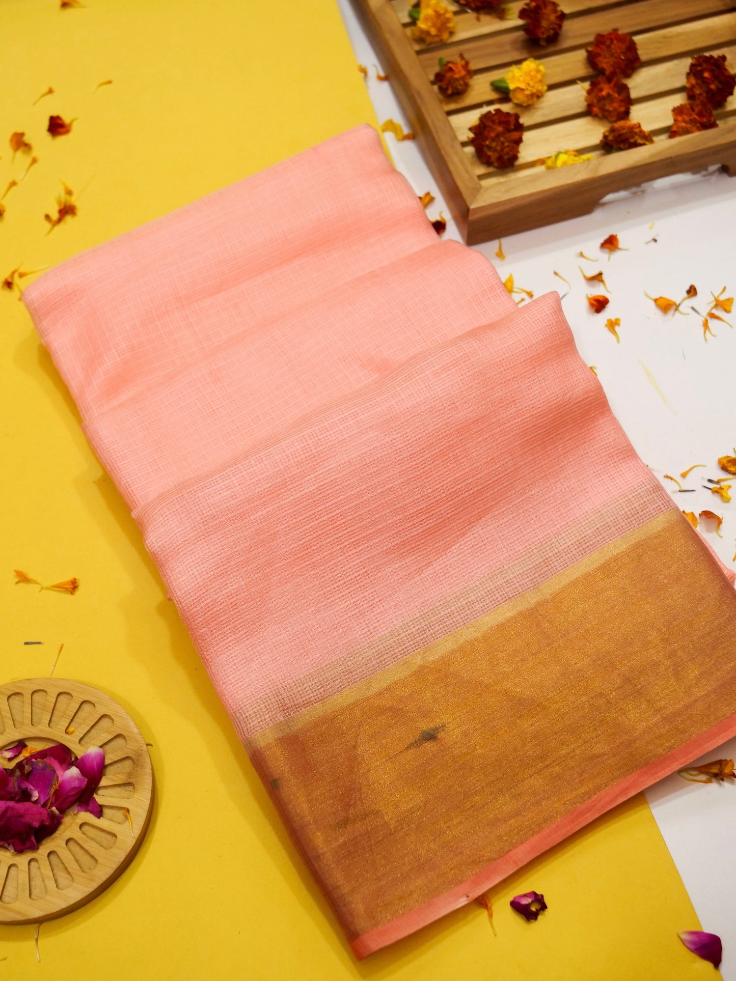 Pure Banarasi Powerloom Manipuri Silk Saree