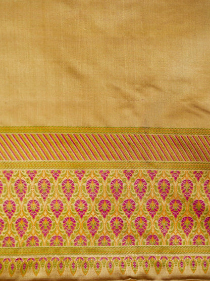 Pure Banarasi Handloom Katan Jamawar Saree