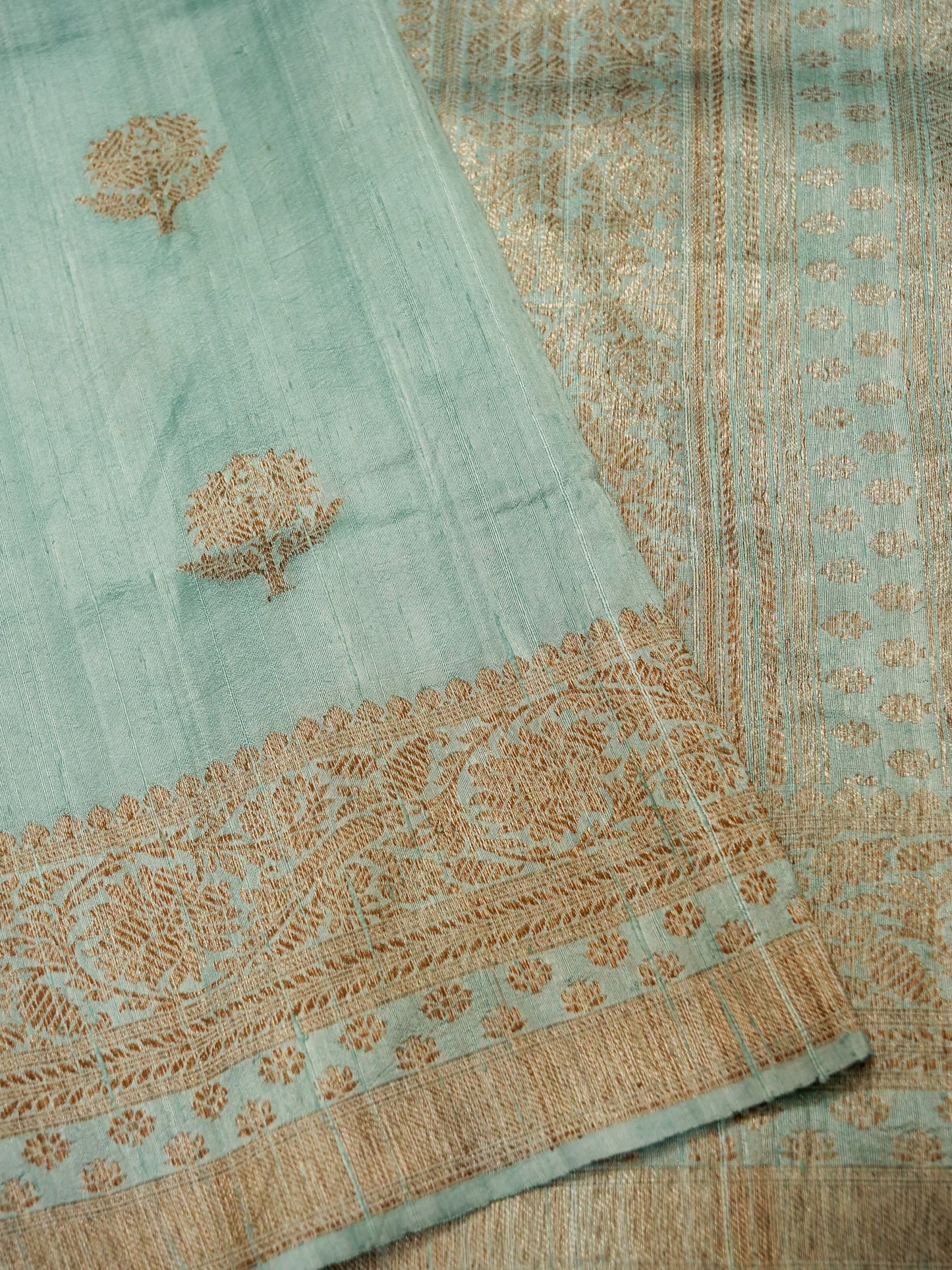 Pure Banarasi Handloom Katan Matka Saree