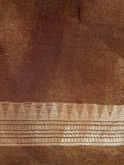 Pure Banarasi Powerloom Tissue Silk Saree