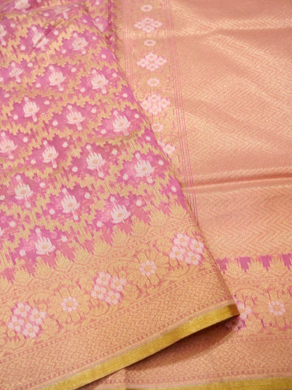 Pure Banarasi Handloom Katan Pitambari Saree
