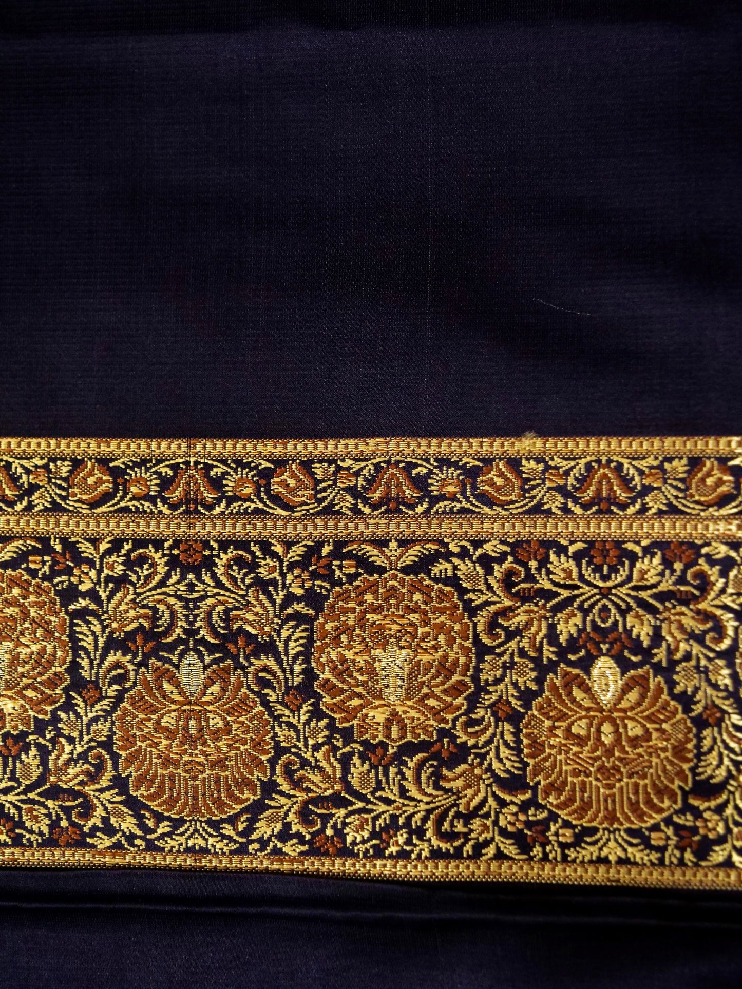 Pure Banarasi Handloom Satin Valkalam Saree