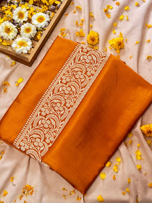 Pure Banarasi Handloom Katan Valkalam Saree