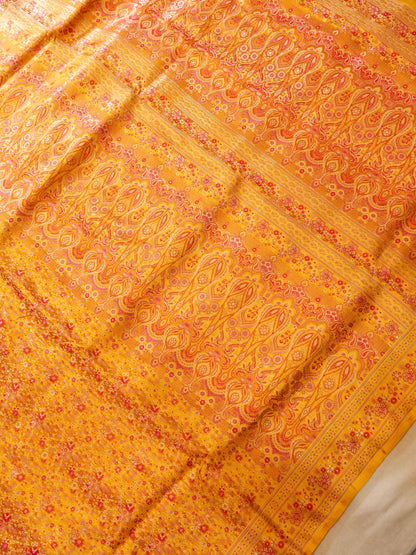 Pure Banarasi Handloom Katan Tanchui Saree