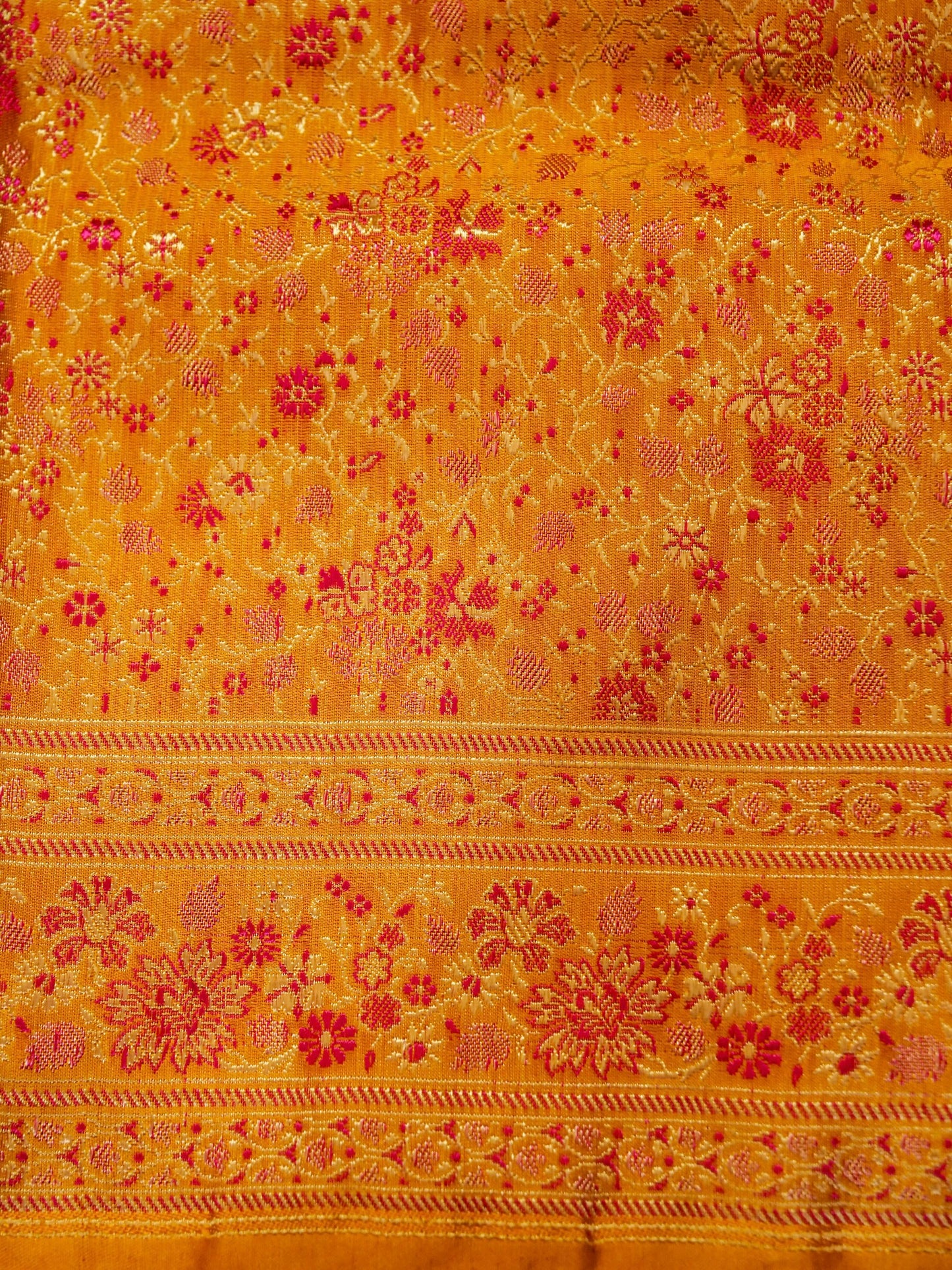 Pure Banarasi Handloom Katan Tanchui Saree