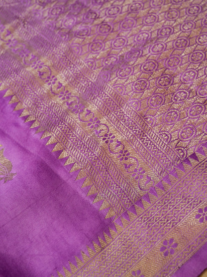 Pure Banarasi Handloom Mashru Boota Saree