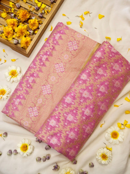 Pure Banarasi Handloom Katan Pitambari Saree
