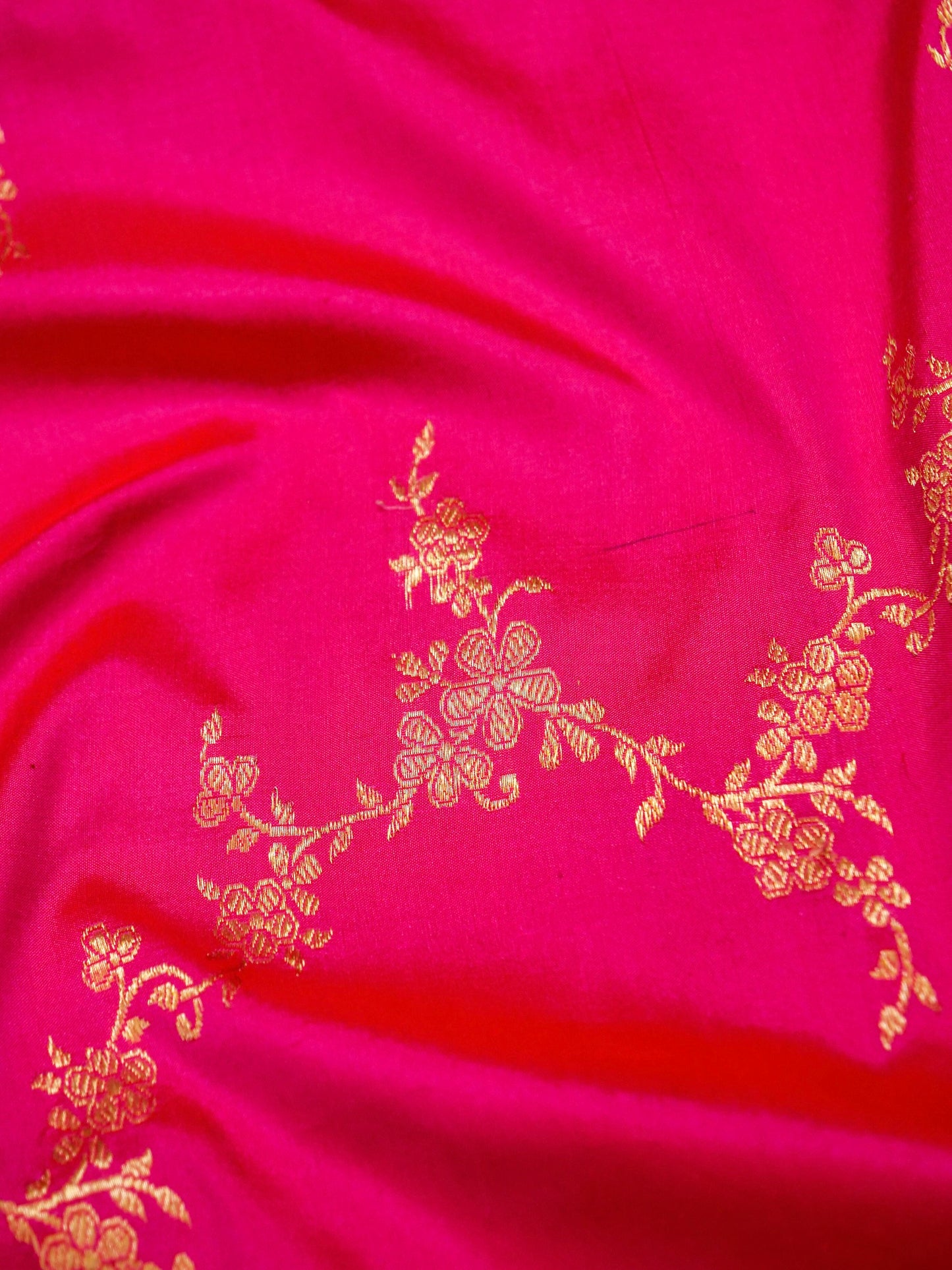 Pure Banarasi Handloom Katan Light Weight Jangla Saree