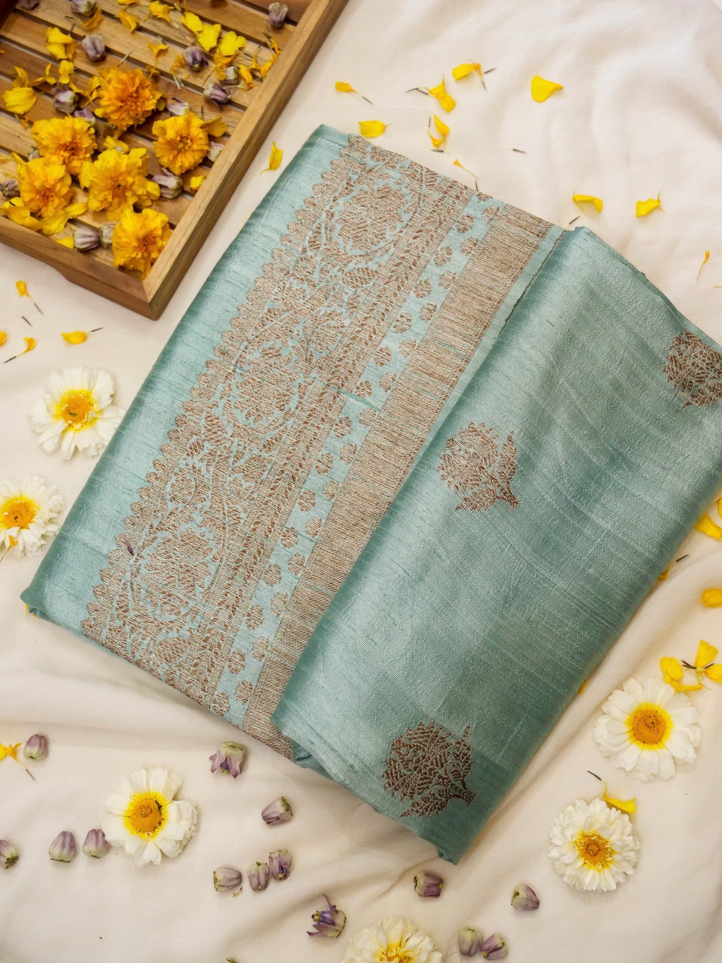 Pure Banarasi Handloom Katan Matka Saree
