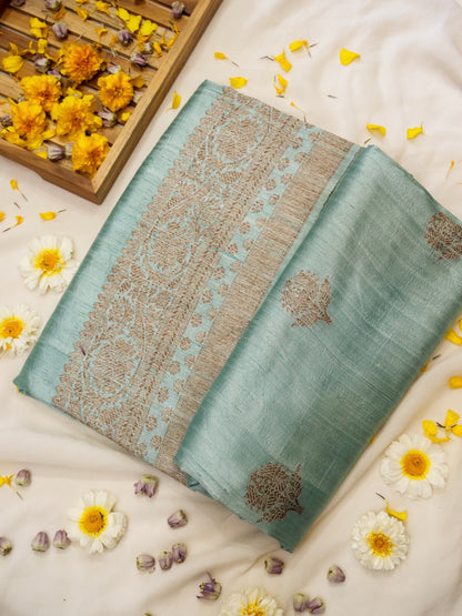 Pure Banarasi Handloom Katan Matka Saree