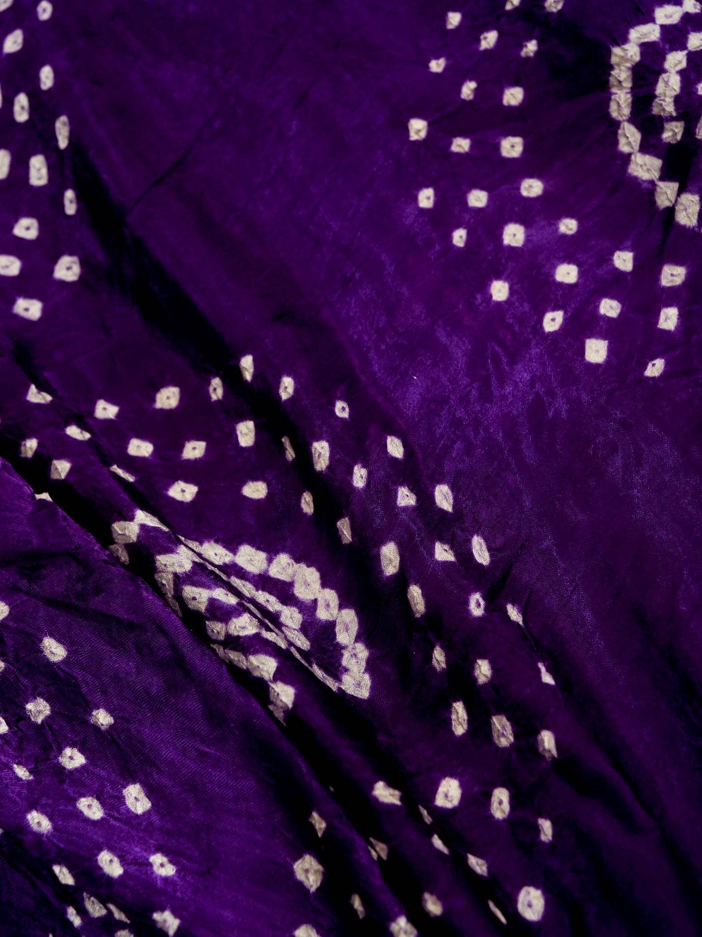 Pure Banarasi Handloom Gaji Silk Bandhani Saree