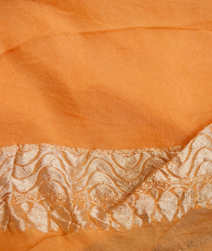 Pure Banarasi Handloom Khaddi Georgette Jamdani Jaal Saree